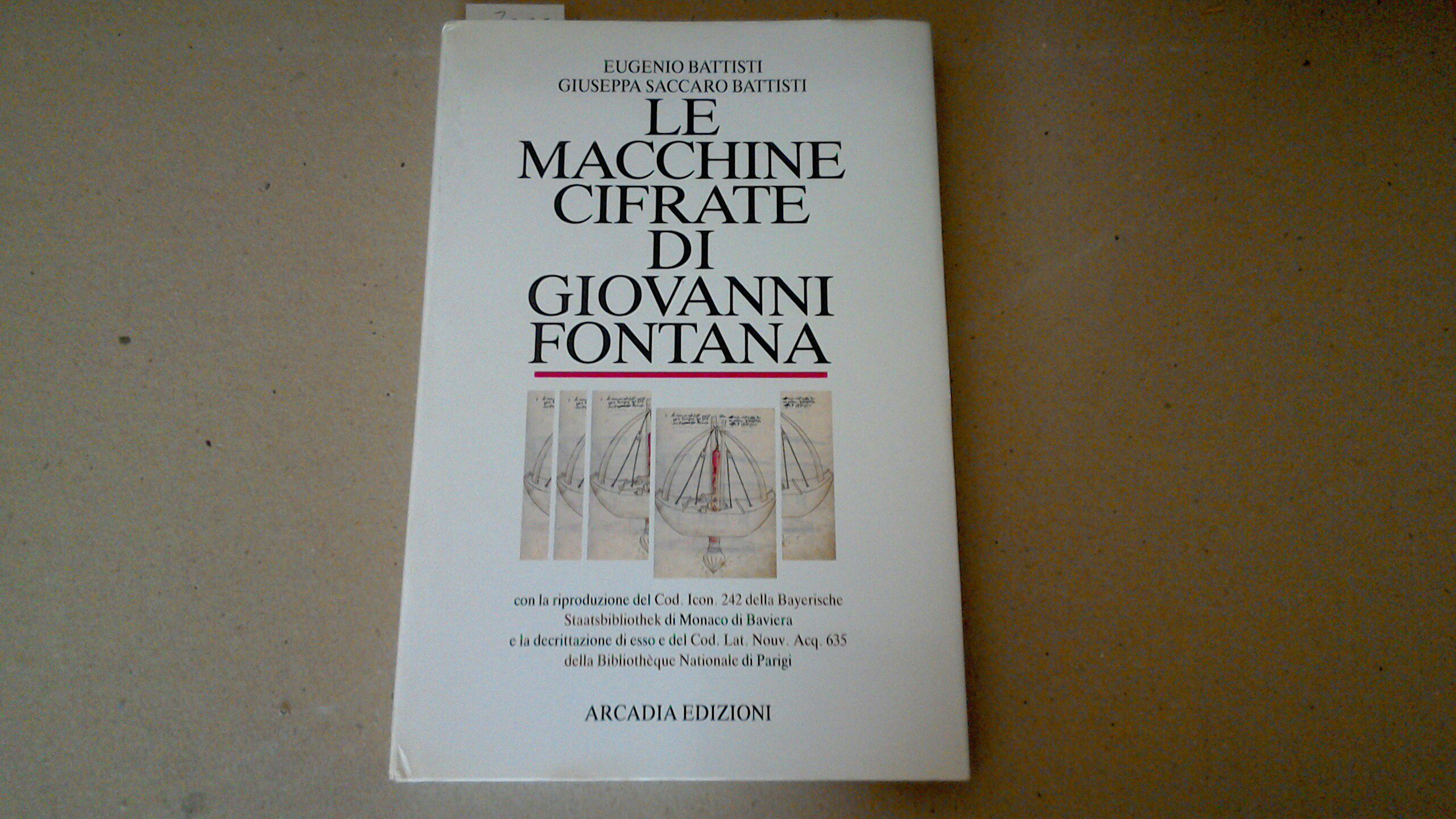 Le macchine cifrate di Giovanni Fontana