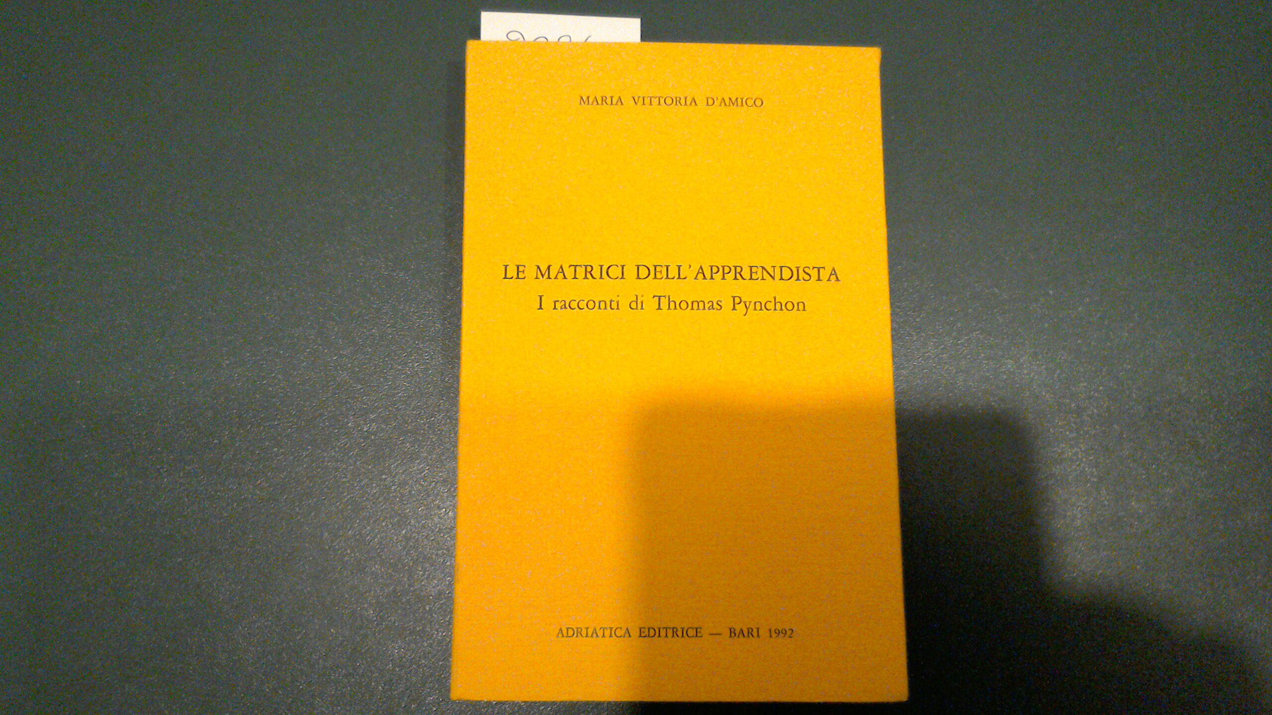 Le matrici dell'apprendista - i racconti di Thomas Pynchon