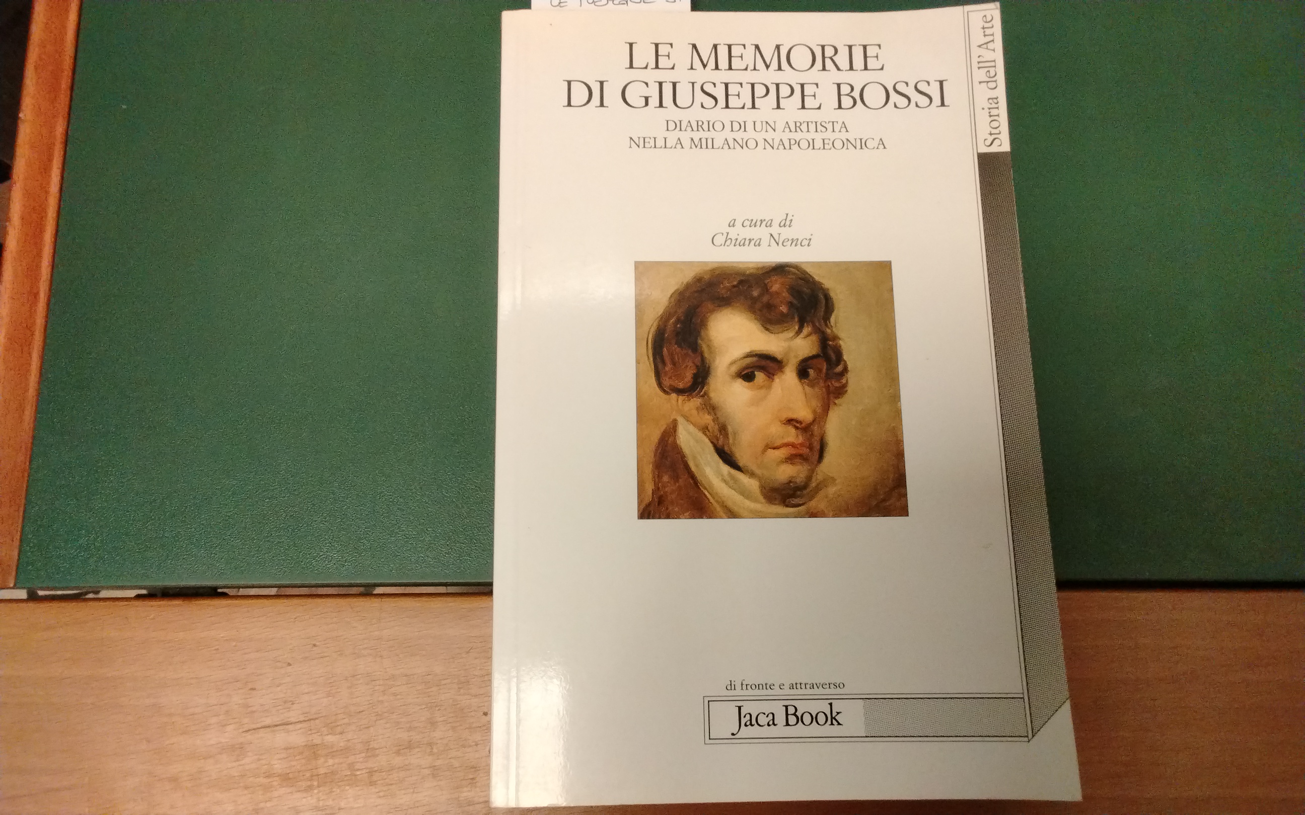 Le memorie di Giuseppe Bossi - diario di un artista …
