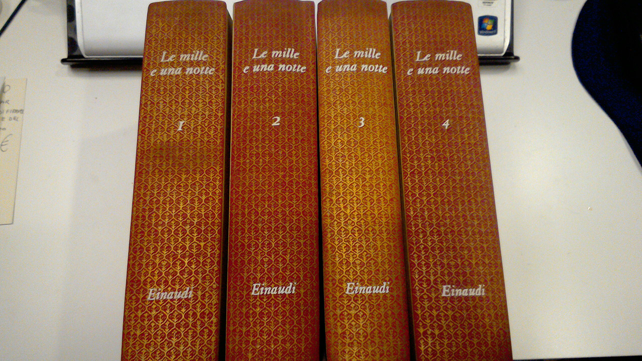 Le mille e una notte ( 4 volumi )