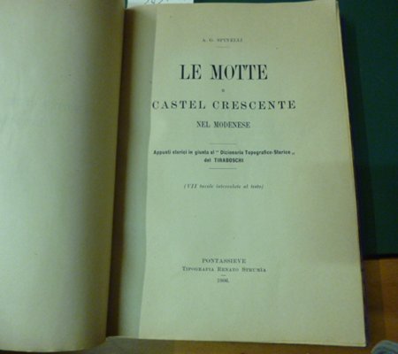 Le motte e Castel Crescente nel modenese