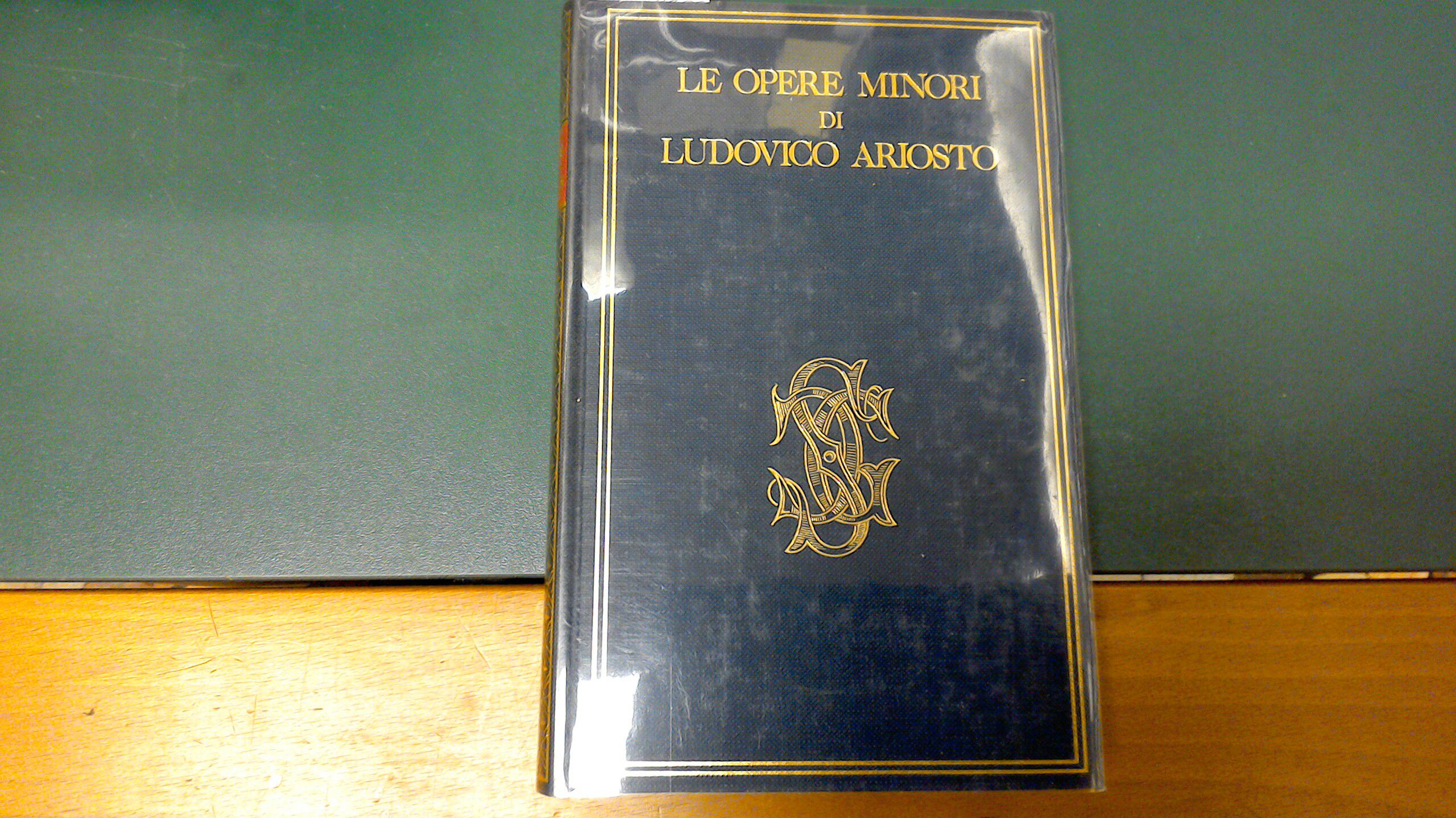 Le opere minori di Ludovico Ariosto