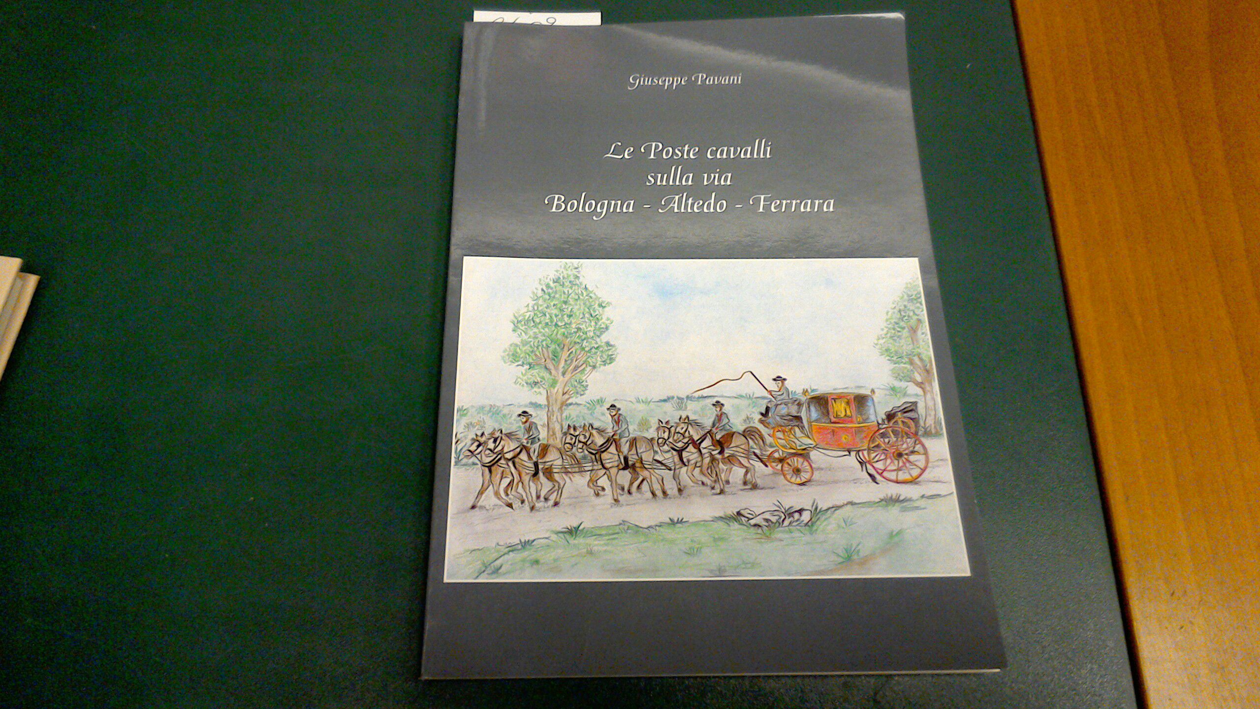 Le Poste cavalli sulla via Bologna - Altedo - Ferrara