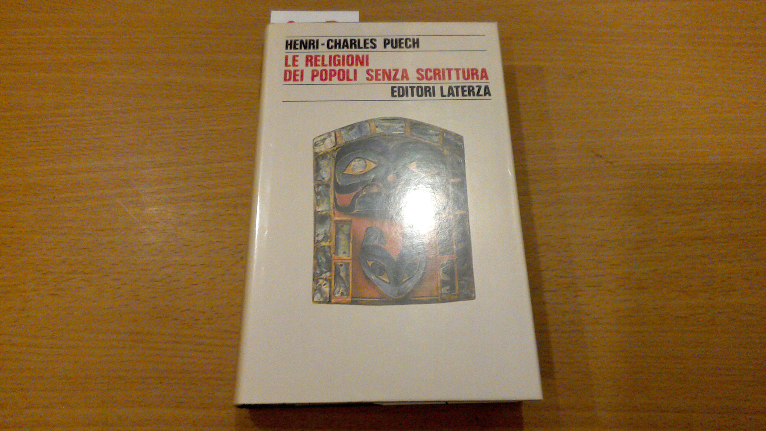 Le religioni dei popoli senza scrittura