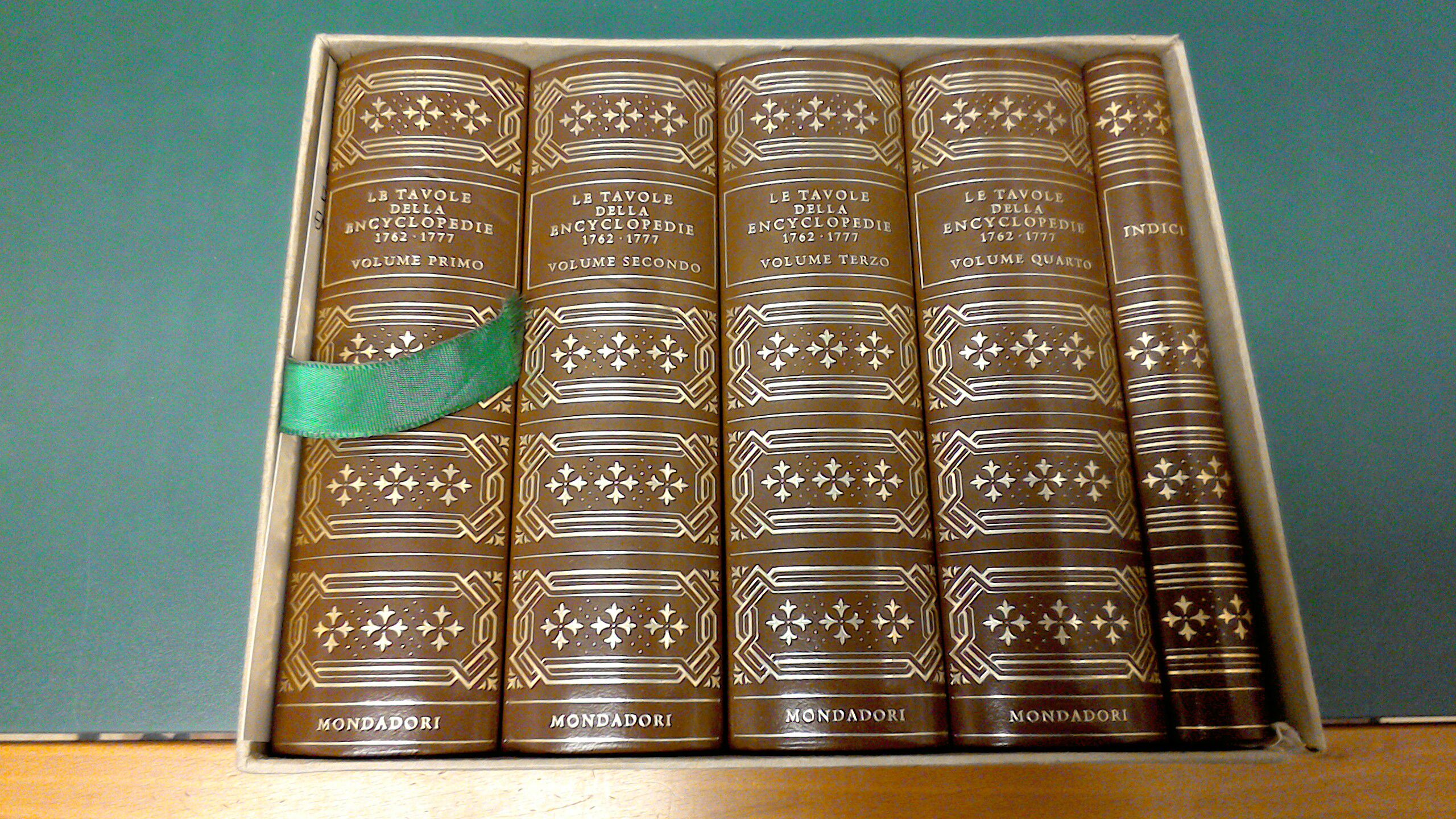 Le tavole della Encyclopedie 1762-1777