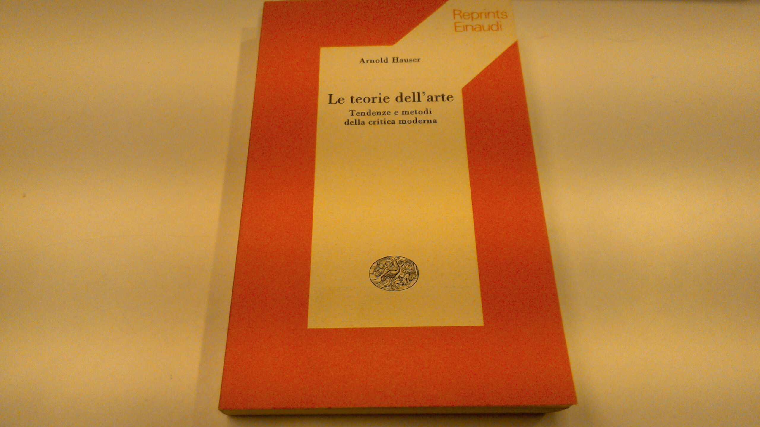 Le teorie dell'arte - tendenze e metodi della critica moderna