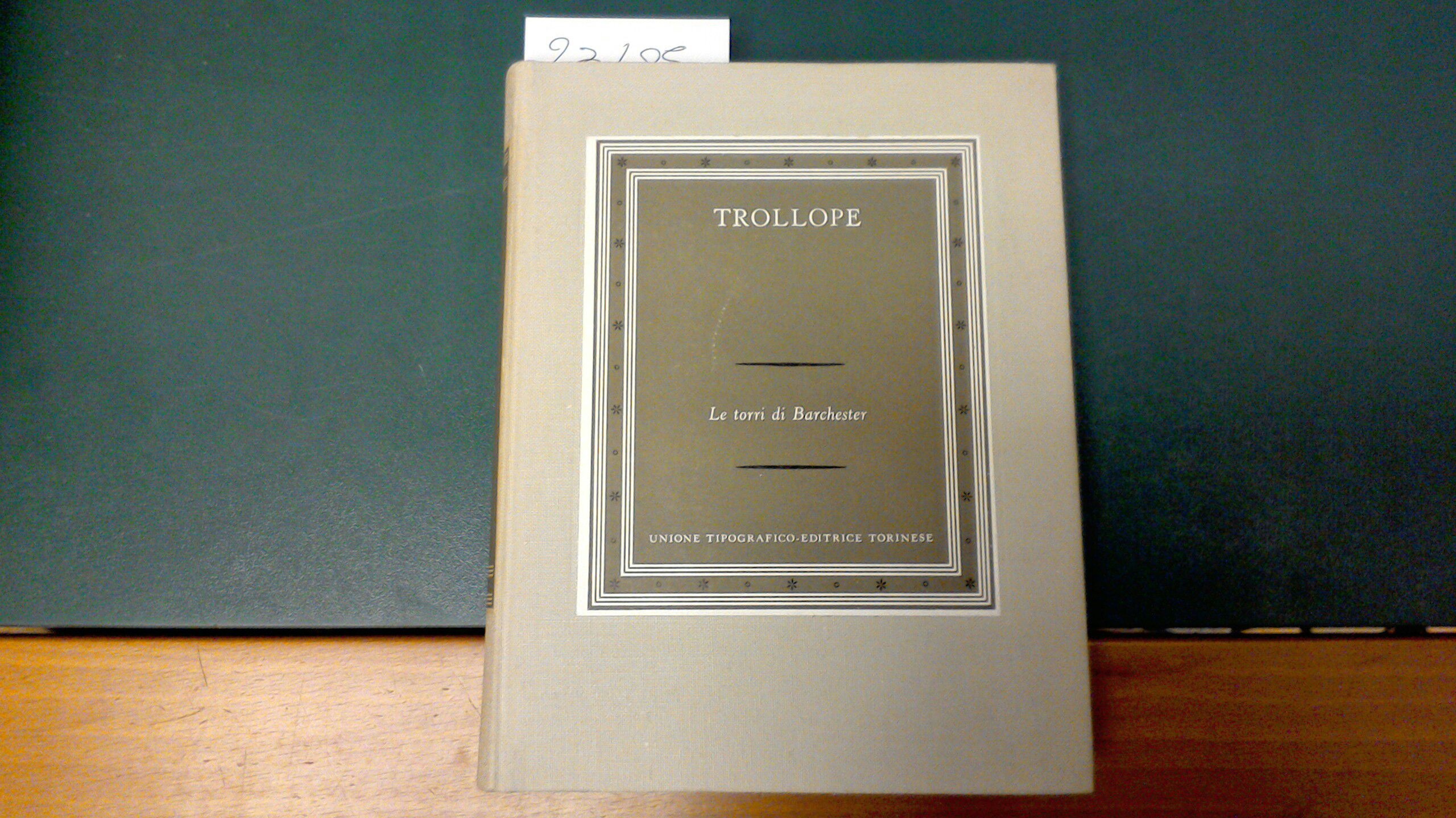 Le torri di Barchester