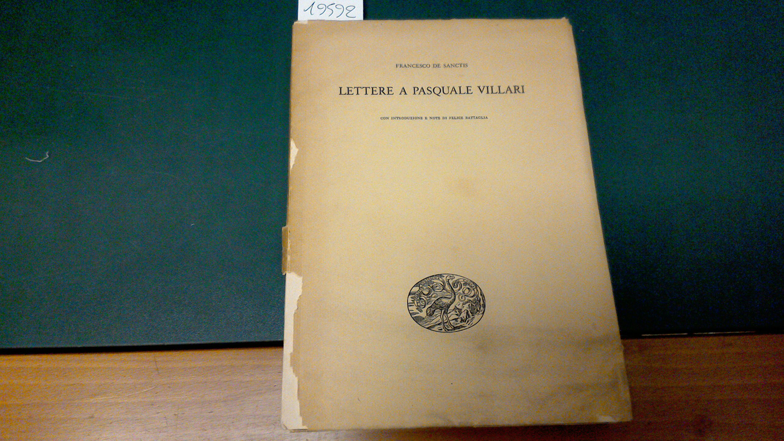 Lettere a Pasquale Villari