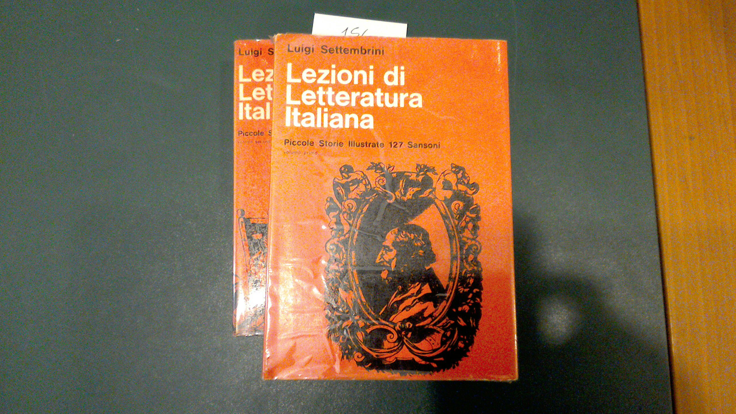Lezioni di letteratura italiana ( 2 volumi )