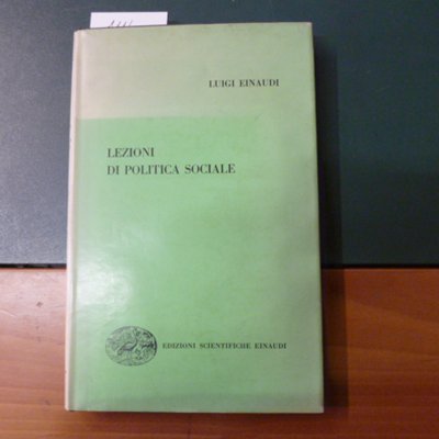 Lezioni di politica sociale