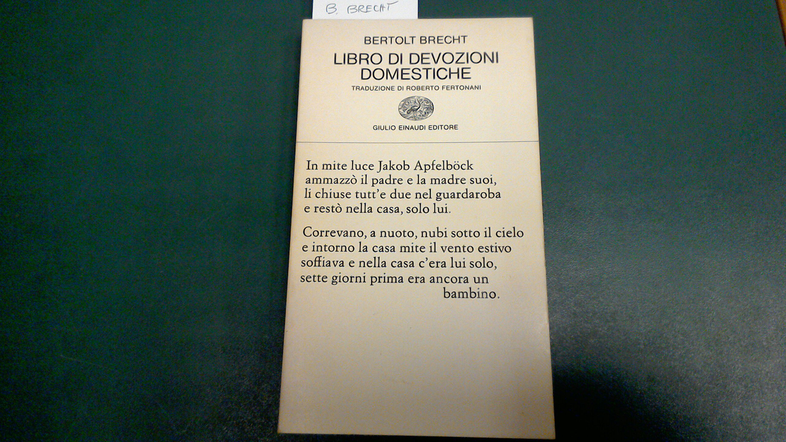 Libro di devozioni domestiche