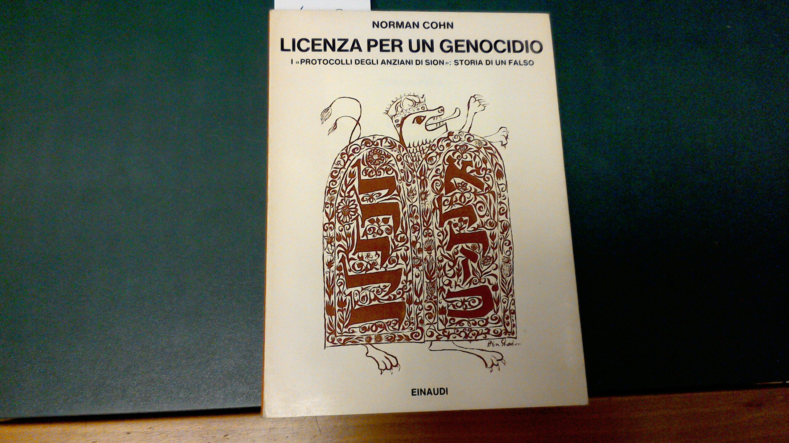 Licenza per un genocidio - i "Protocolli degli anziani di …