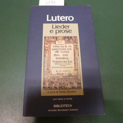 Lieder e prose