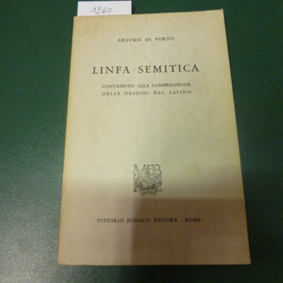 linfa semitica - contributo alla comprensione delle origini del latino