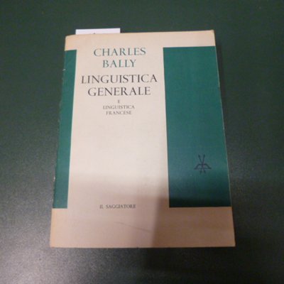 Linguistica generale e linguistica francese