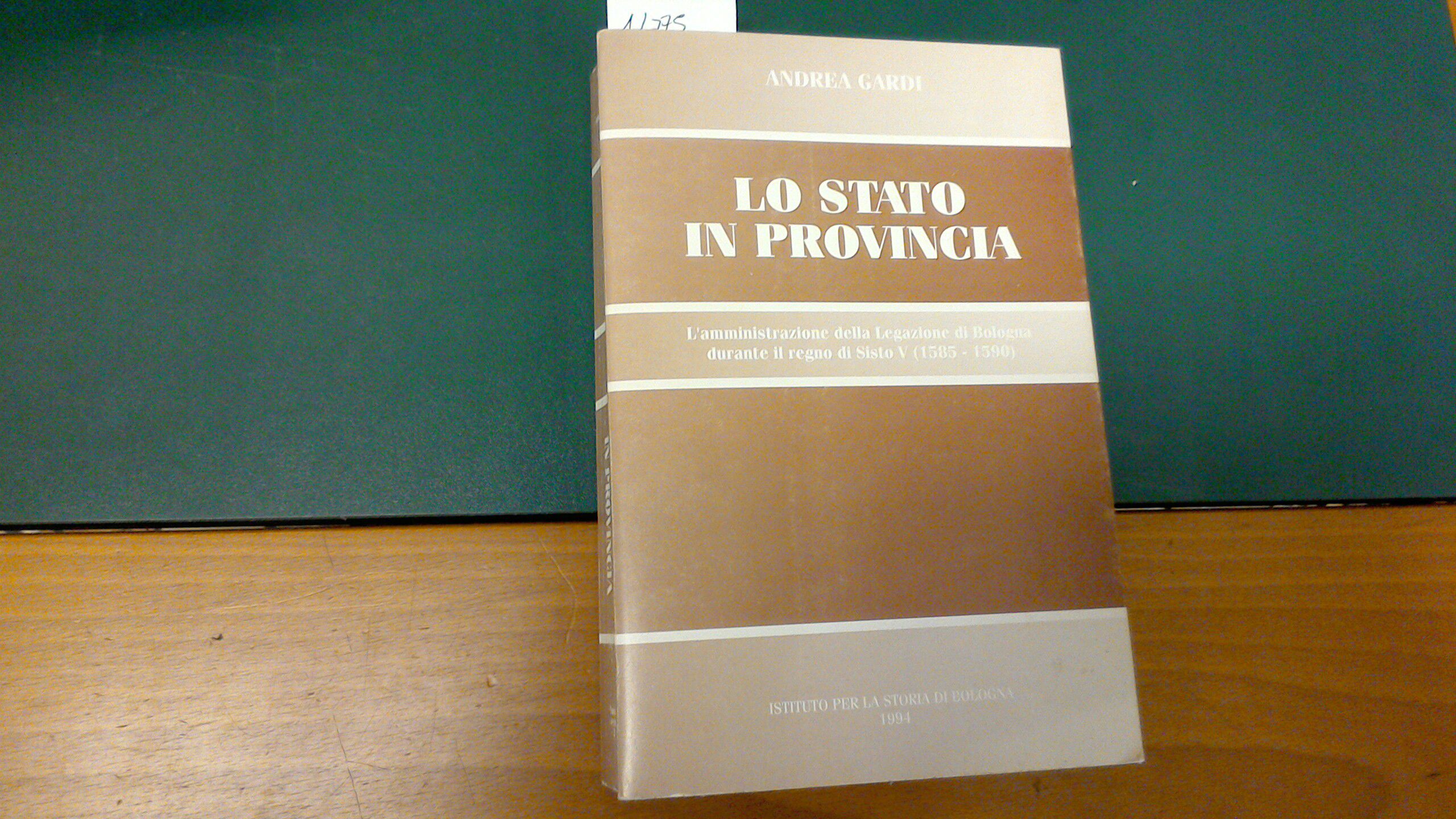 Lo stato in provincia