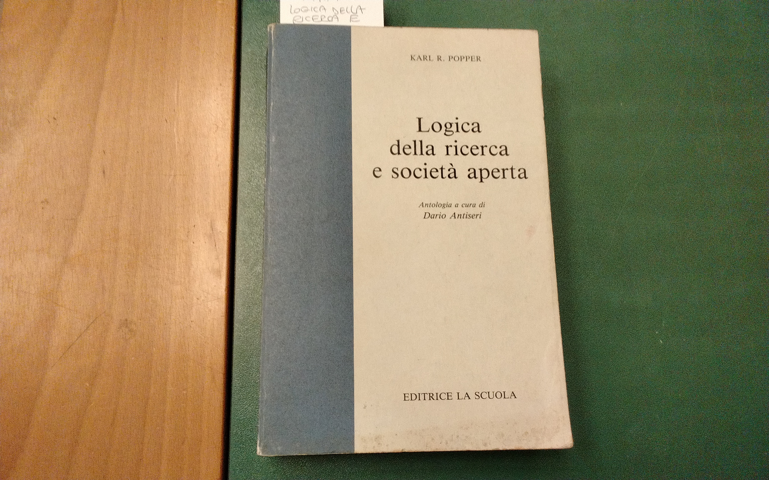 Logica della ricerca e società aperta