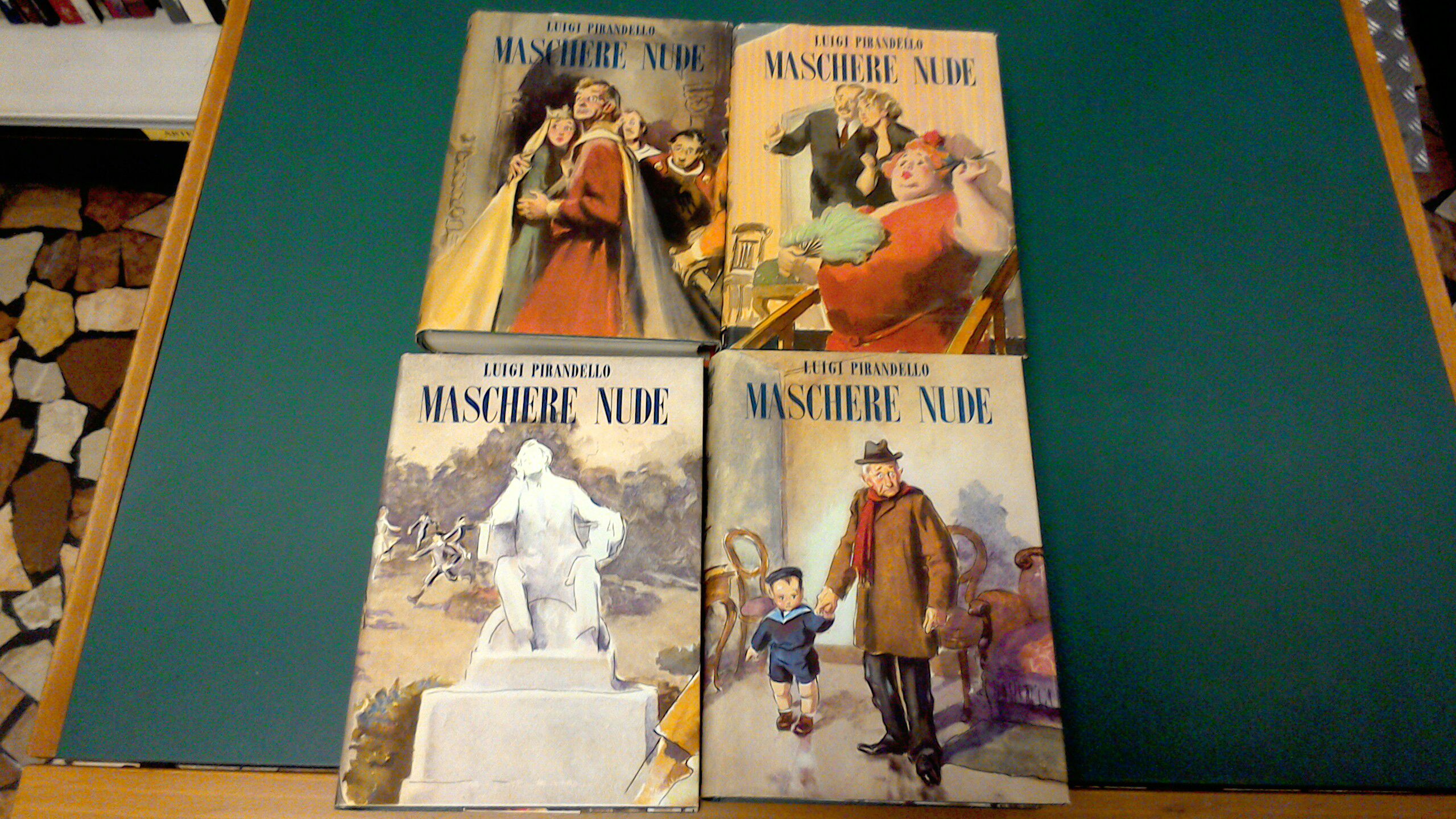 Maschere nude ( 4 volumi )