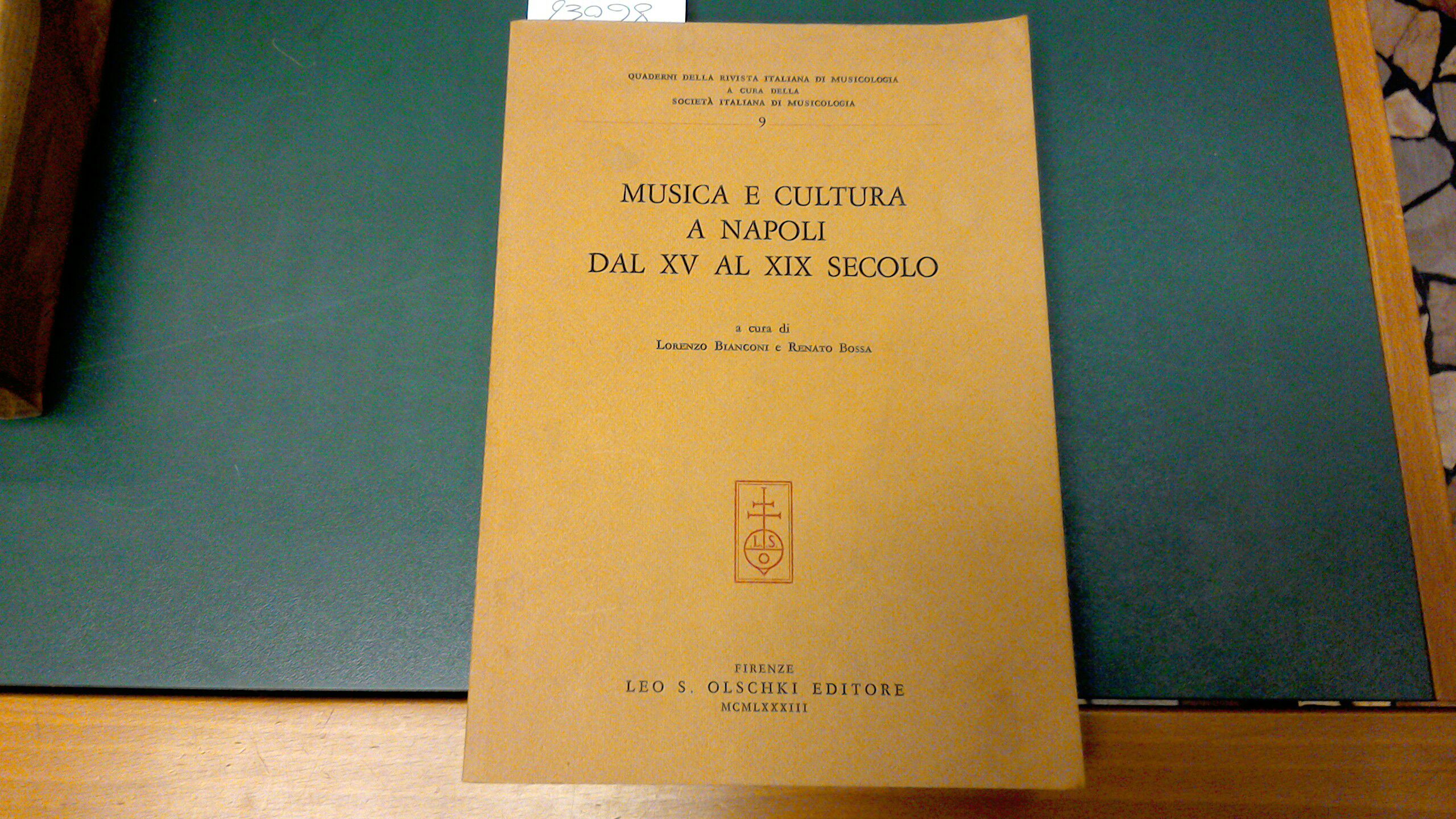 Musica e cultura a Napoli dal XV al XIX secolo