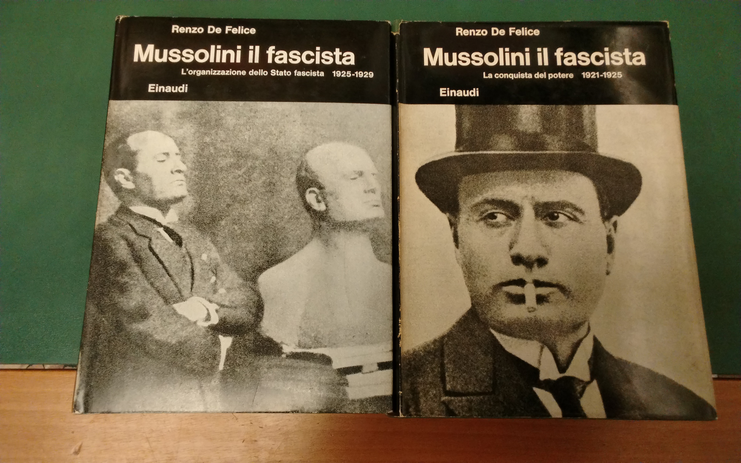 Mussolini il fascista ( 2 volumi )