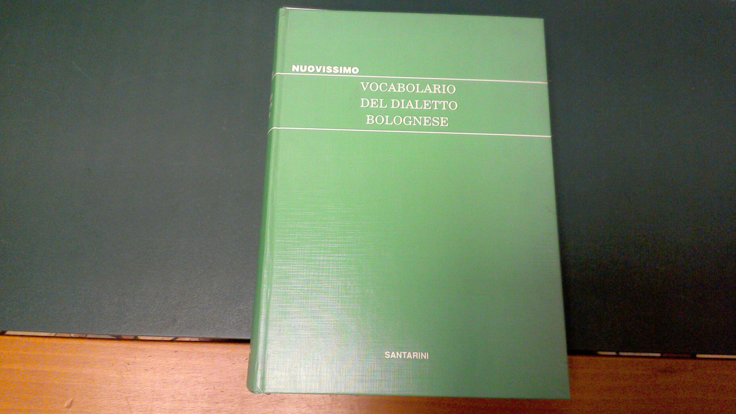 Nuovissimo vocabolario del dialetto bolognese