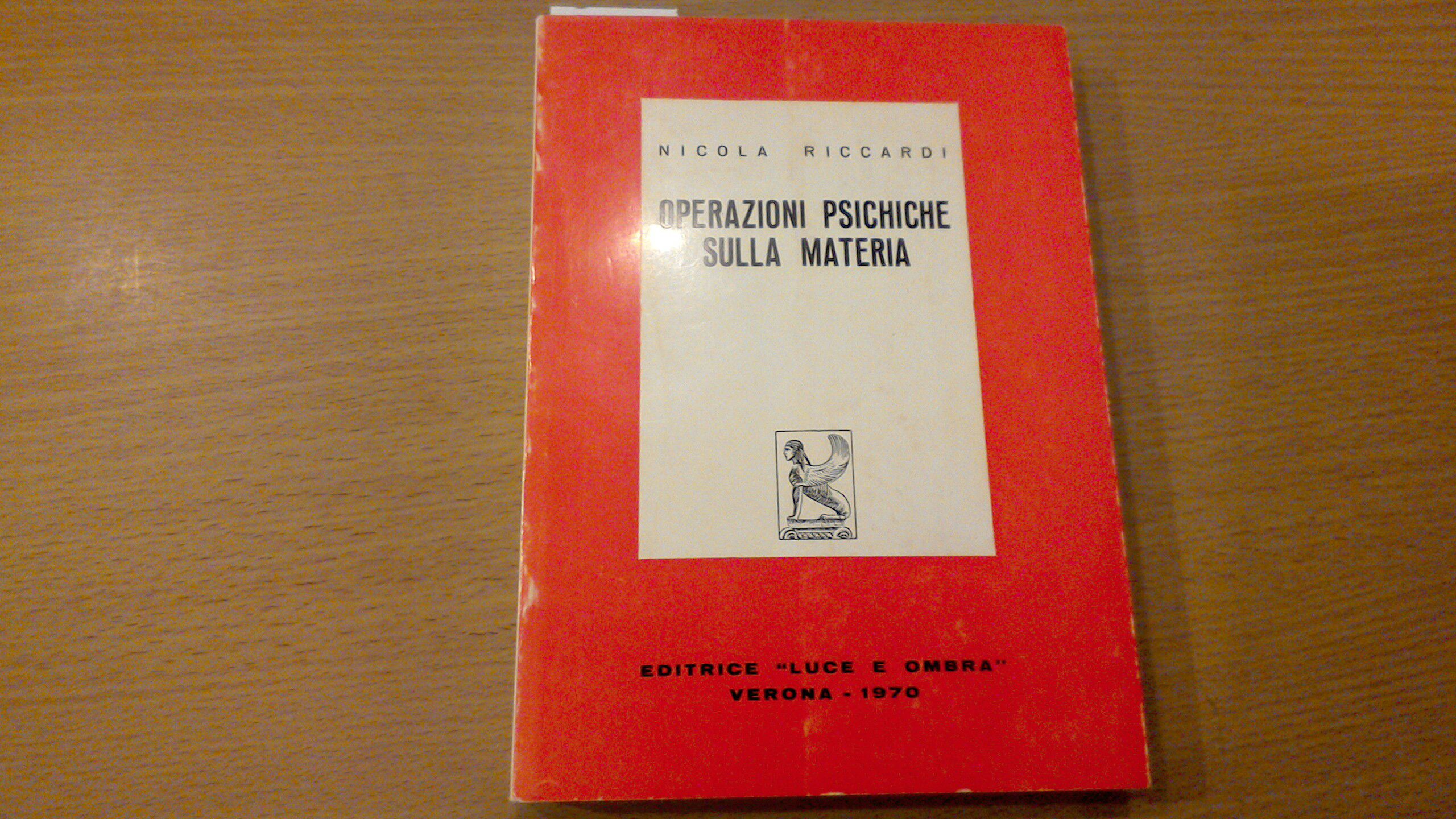 Operazioni psichiche sulla materia