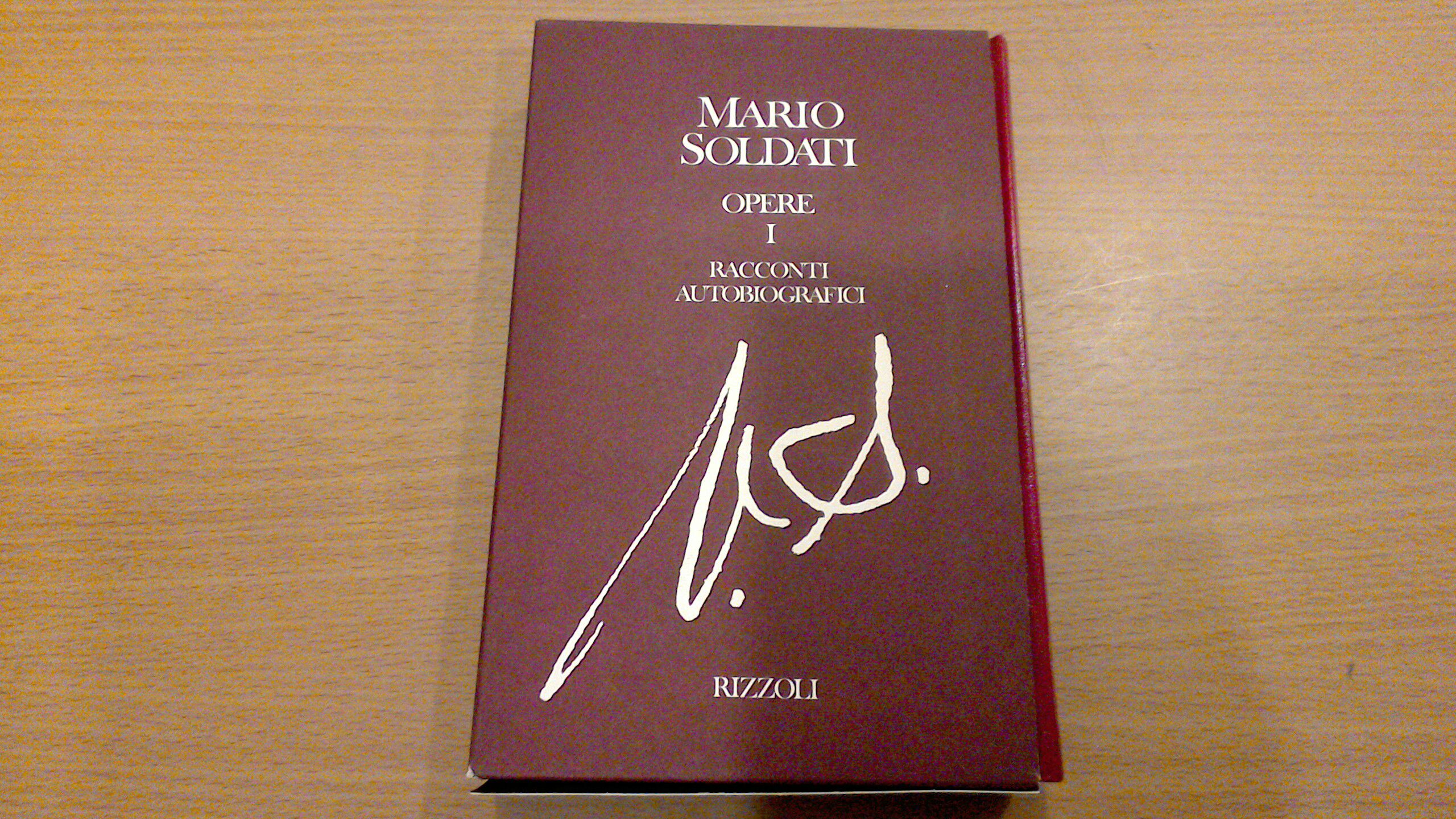 Opere I - racconti autobiografici