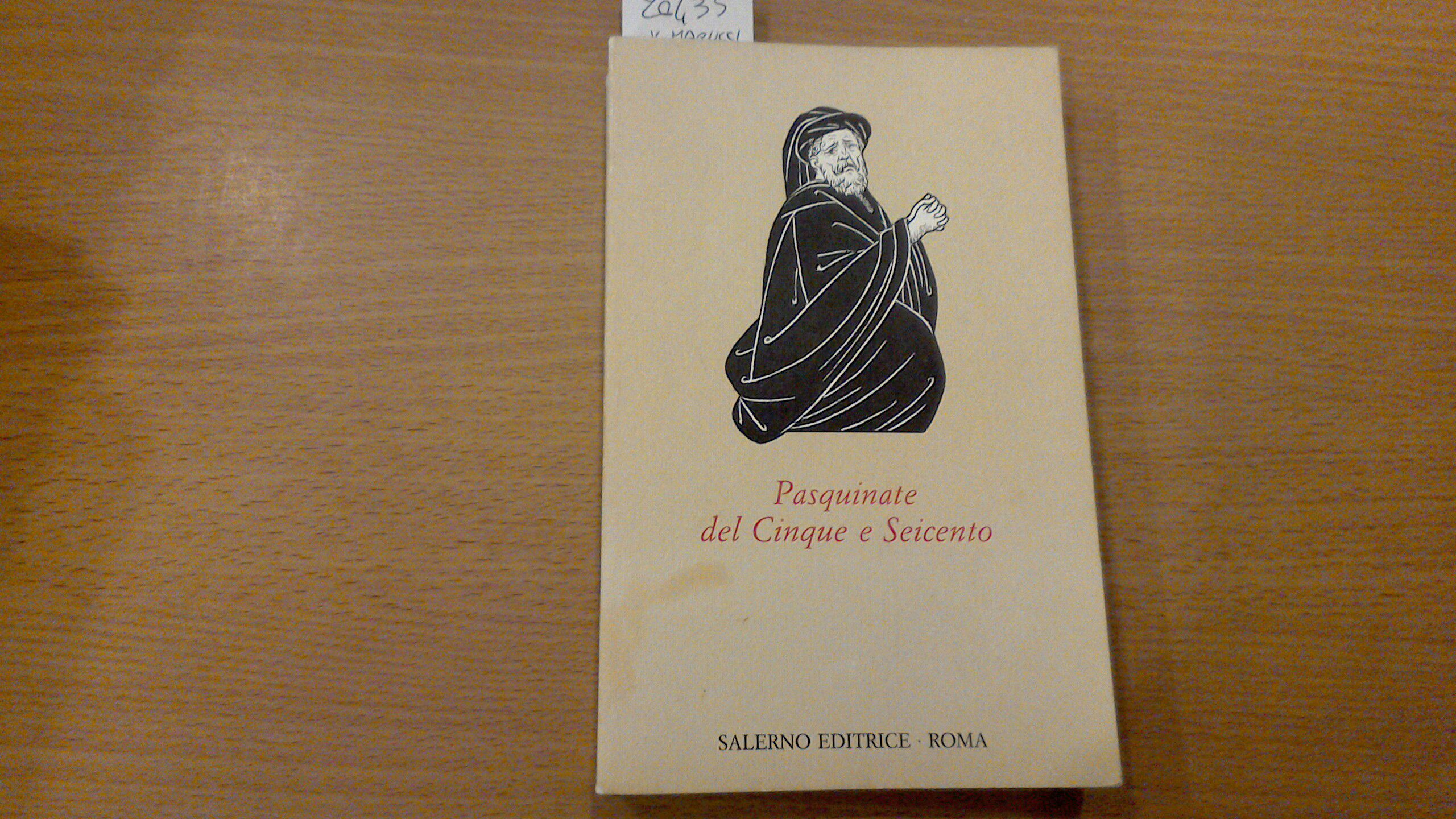 Pasquinate del Cinque e Seicento