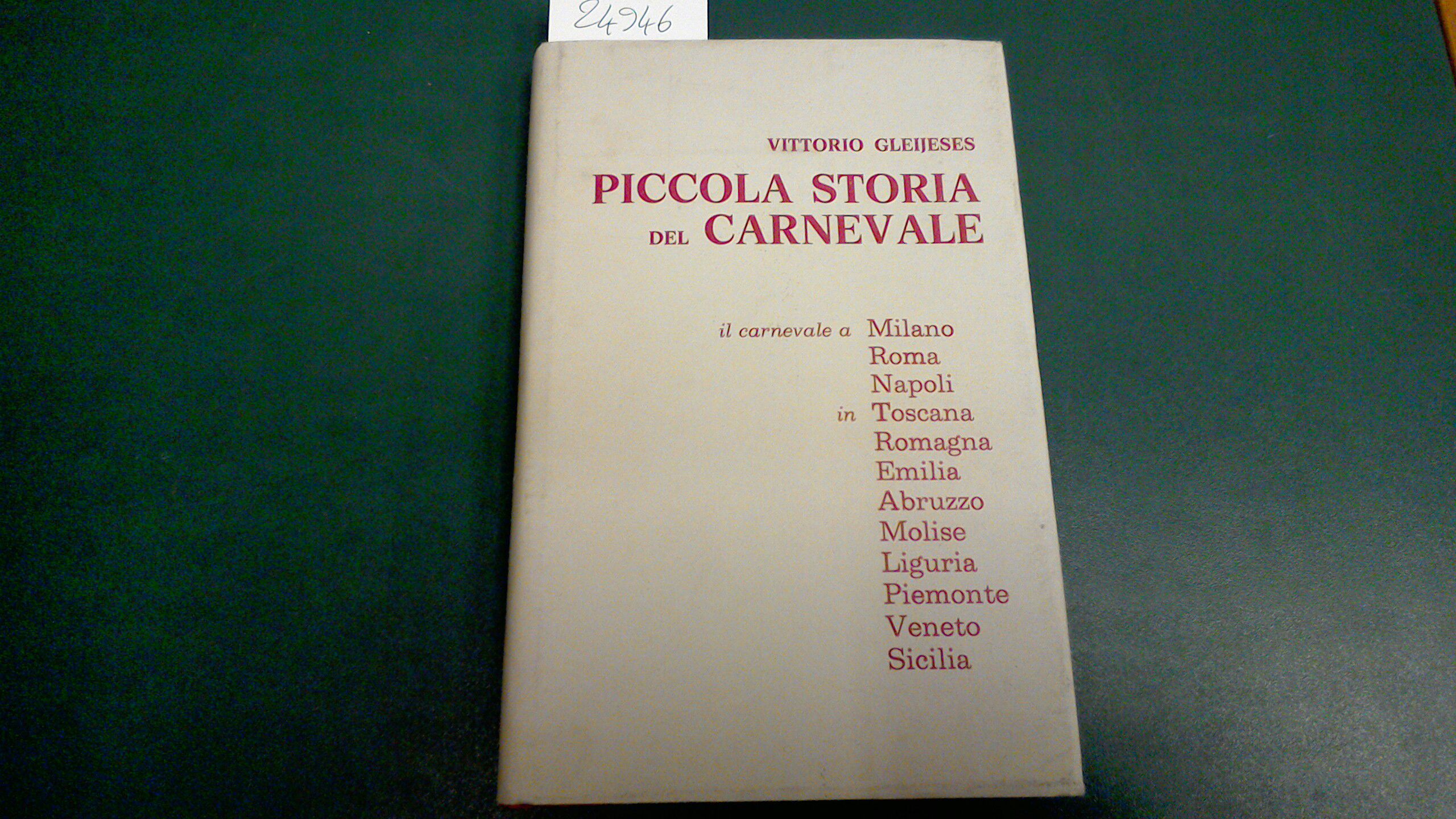 Piccola storia del carnevale