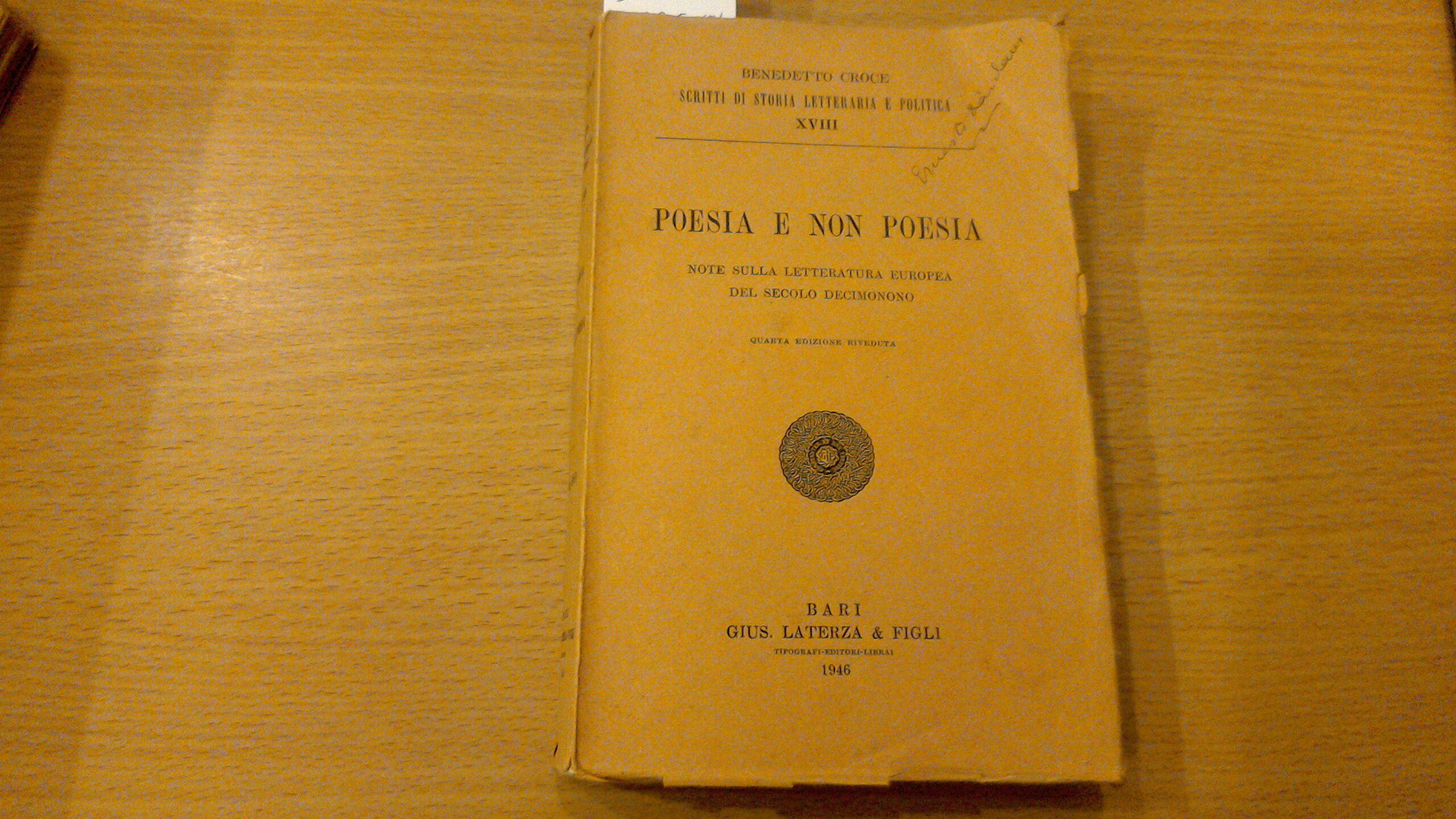 Poesia e non poesia