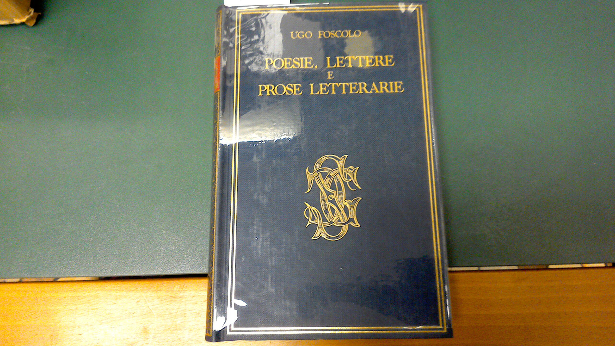 Poesie, lettere e prose letterarie