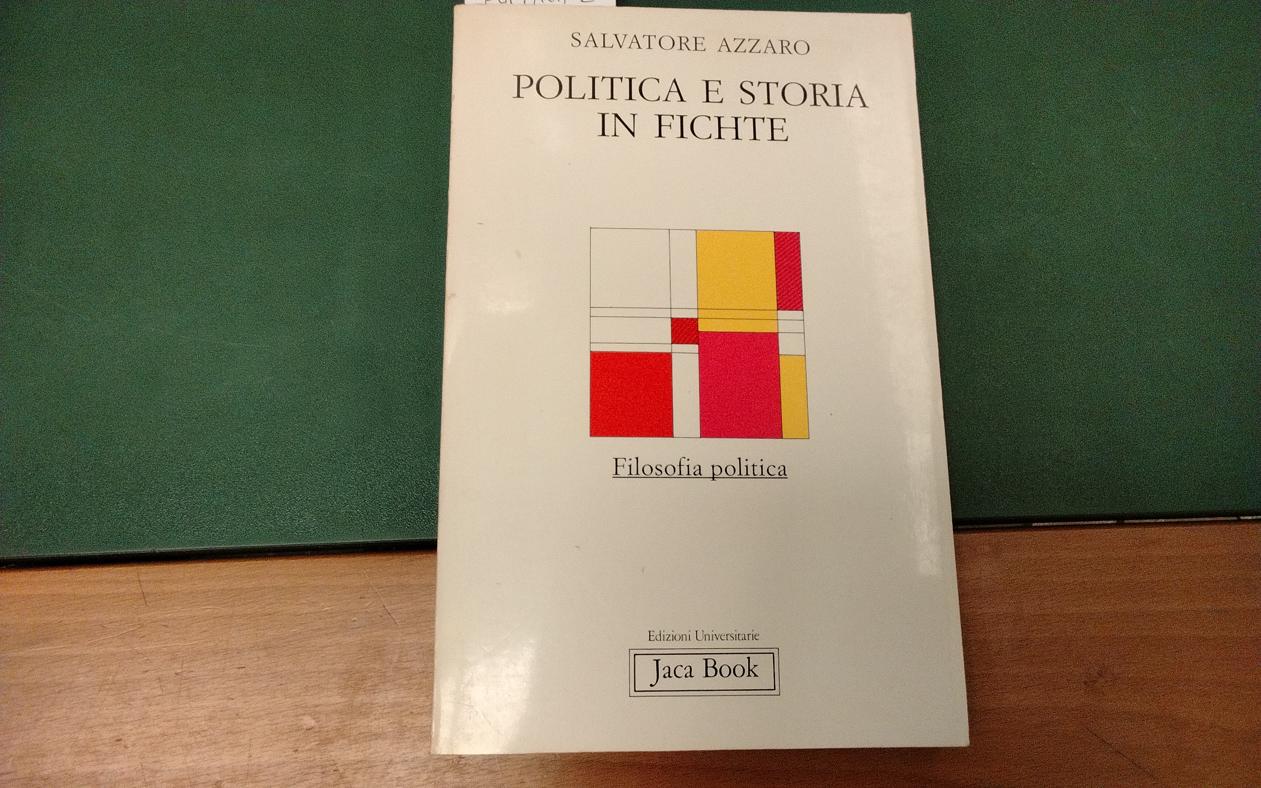 Politica e storia in Fichte