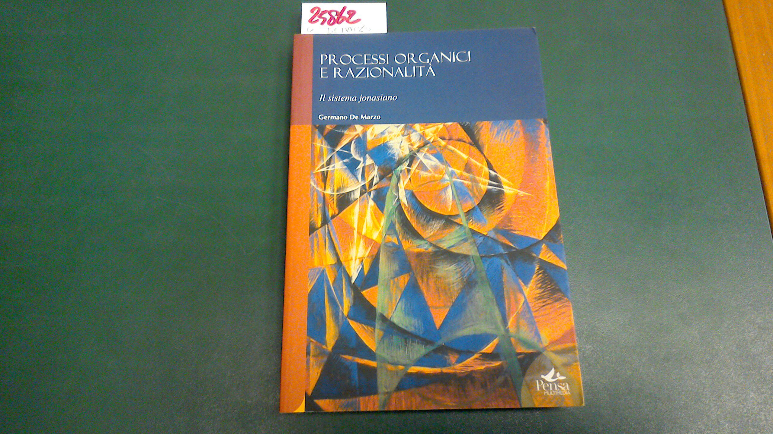 Processi organici e razionalità - il sistema jonasiano