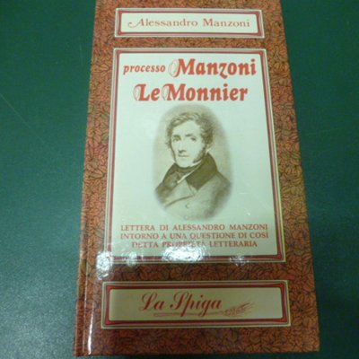 Processo Manzoni - Le Monnier