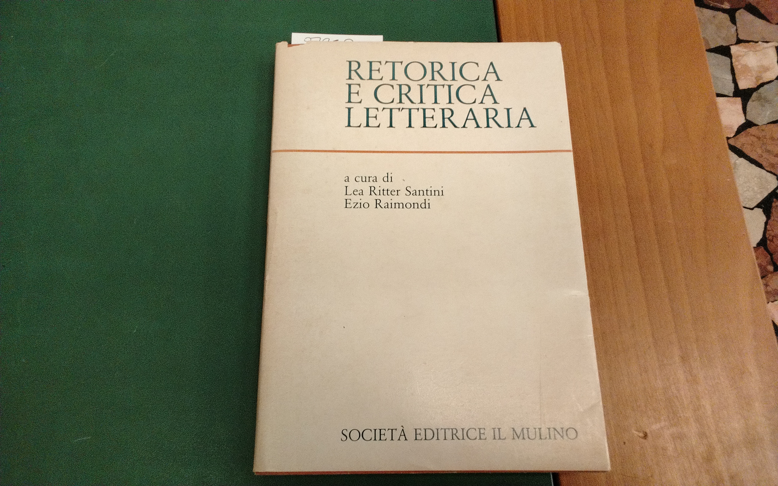 Retorica e critica letteraria