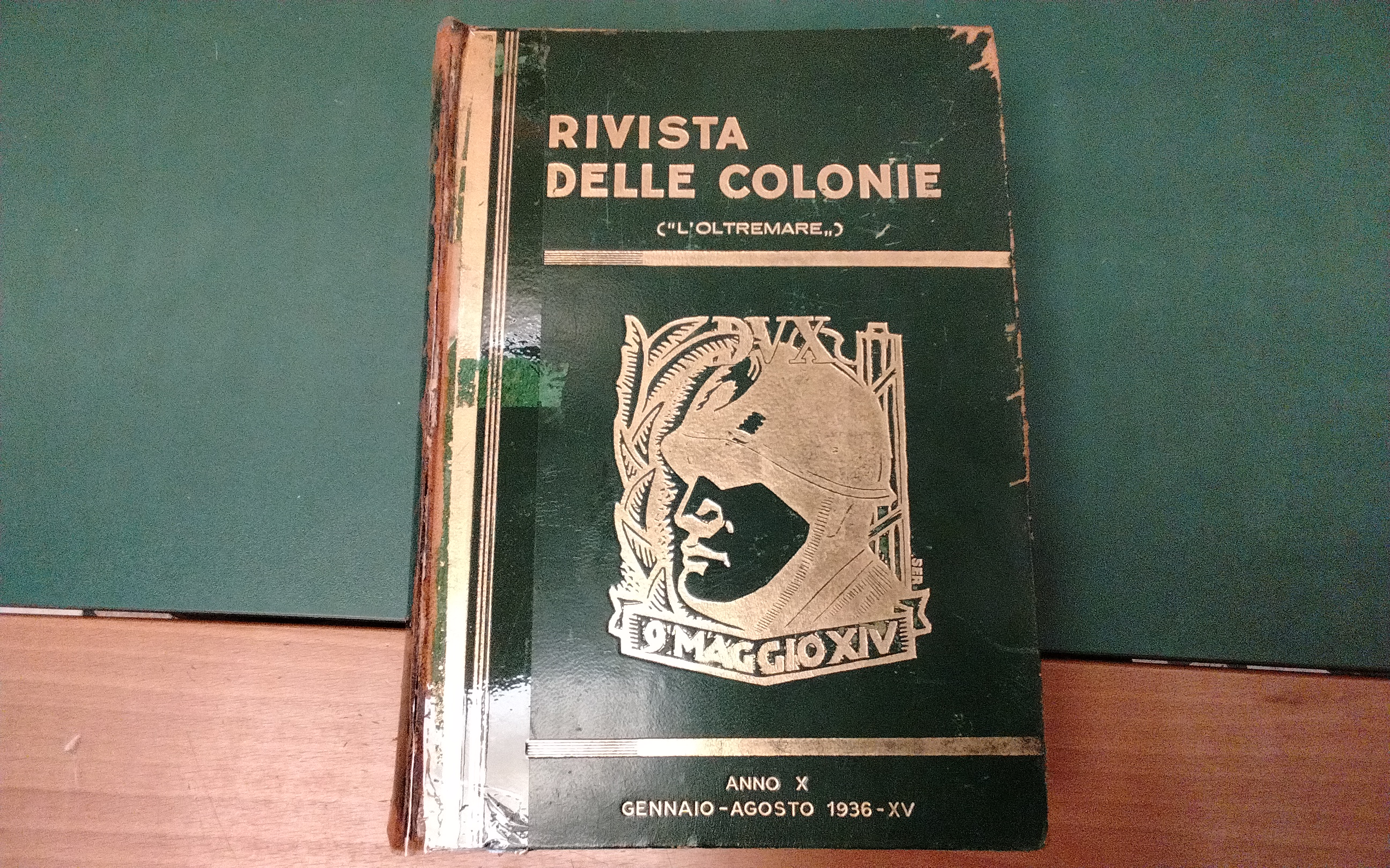 Rivista delle colonie - L'oltremare - anno X