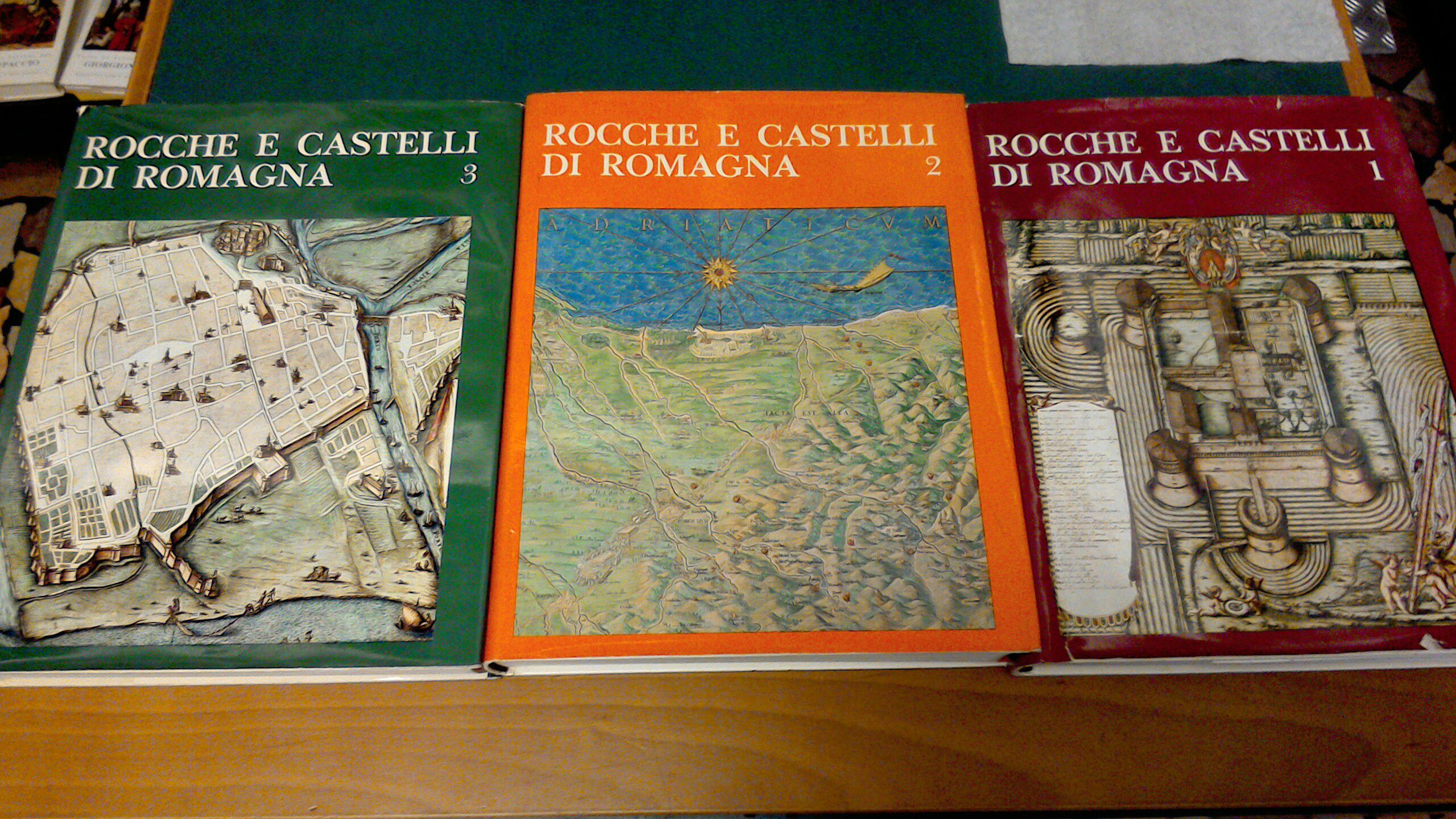 Rocche e castelli di Romagna ( 3 volumi )