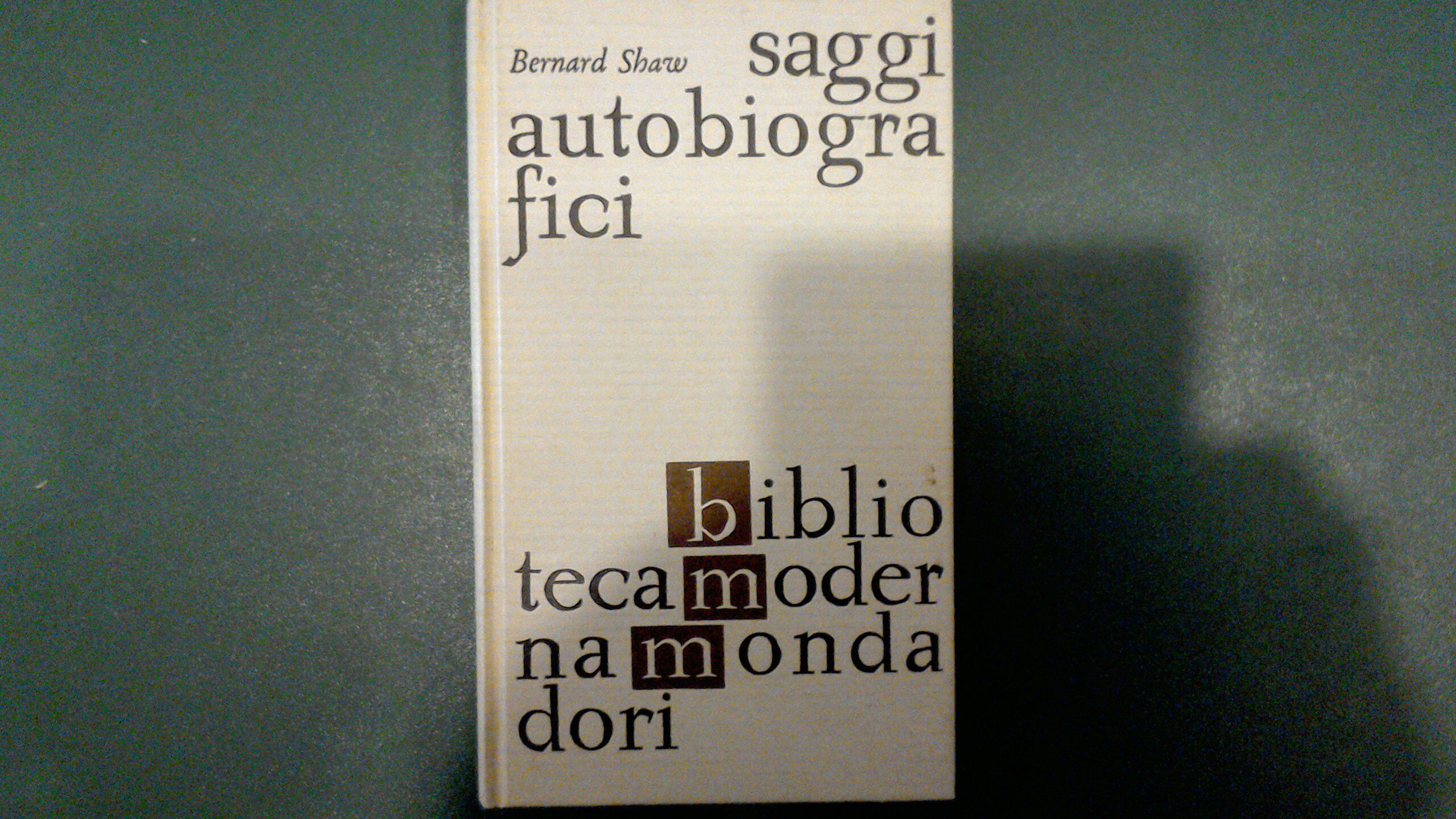 Saggi autobiografici