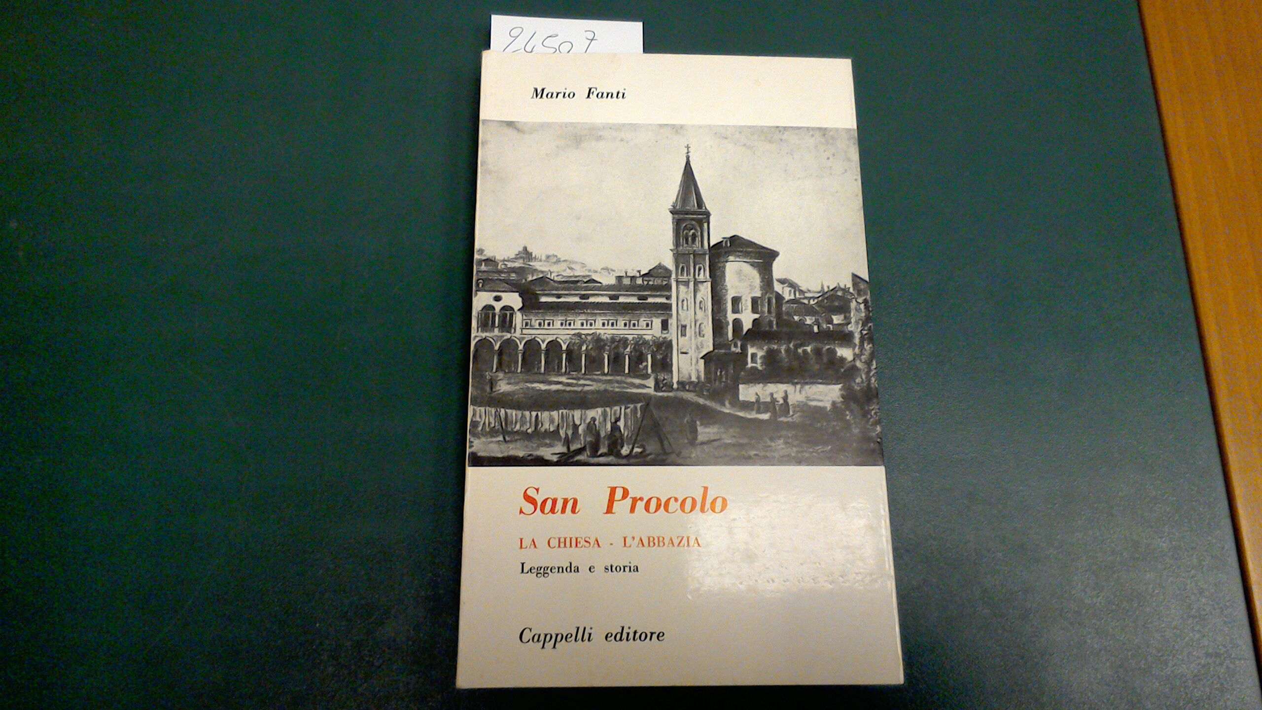 San Procolo - la chiesa, l'abbazia - leggenda e storia