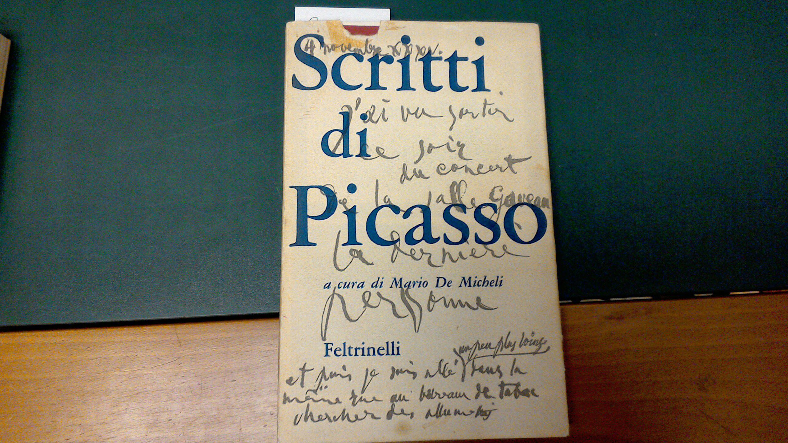 Scritti di Picasso