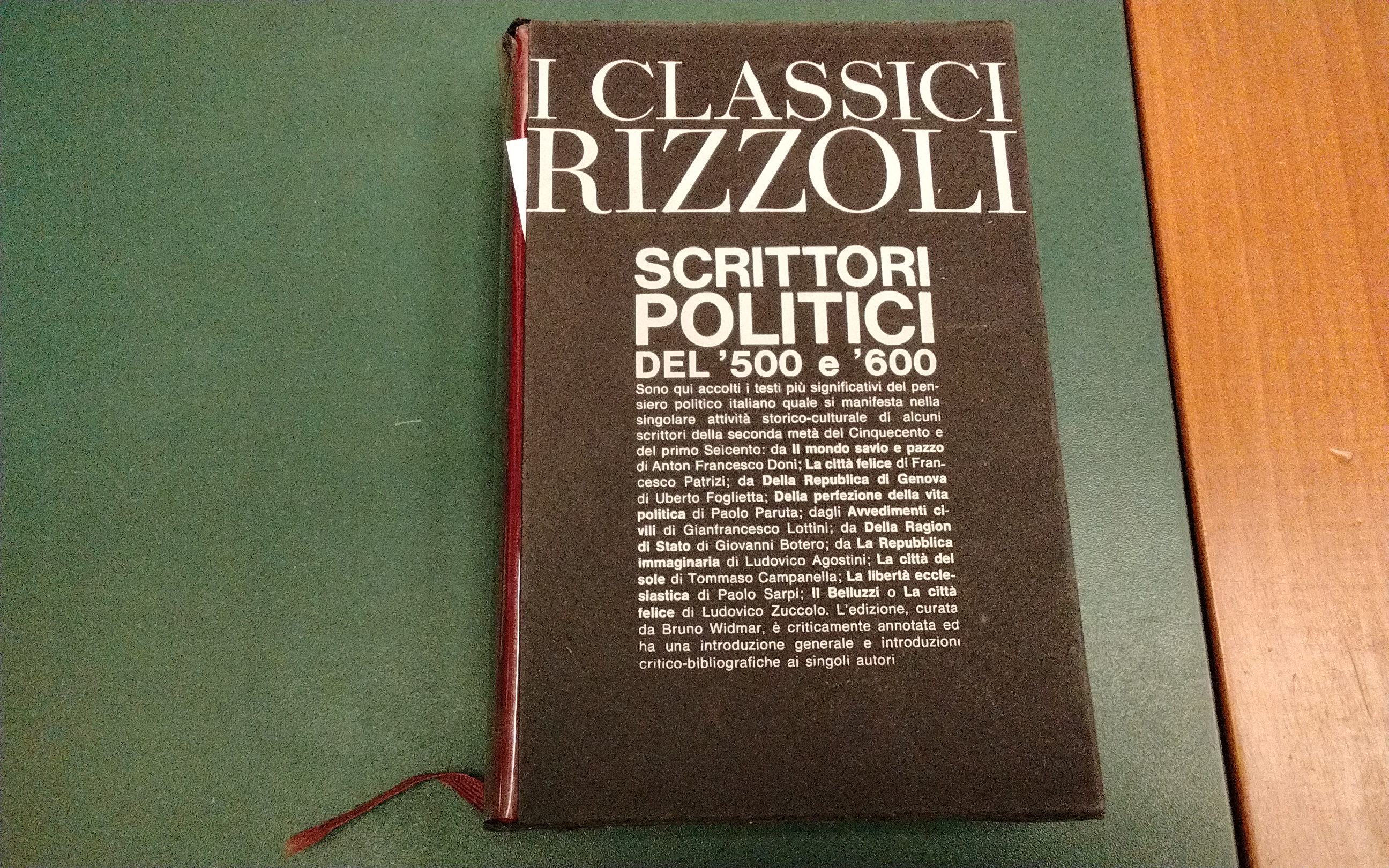 Scrittori politici del '500 e '600