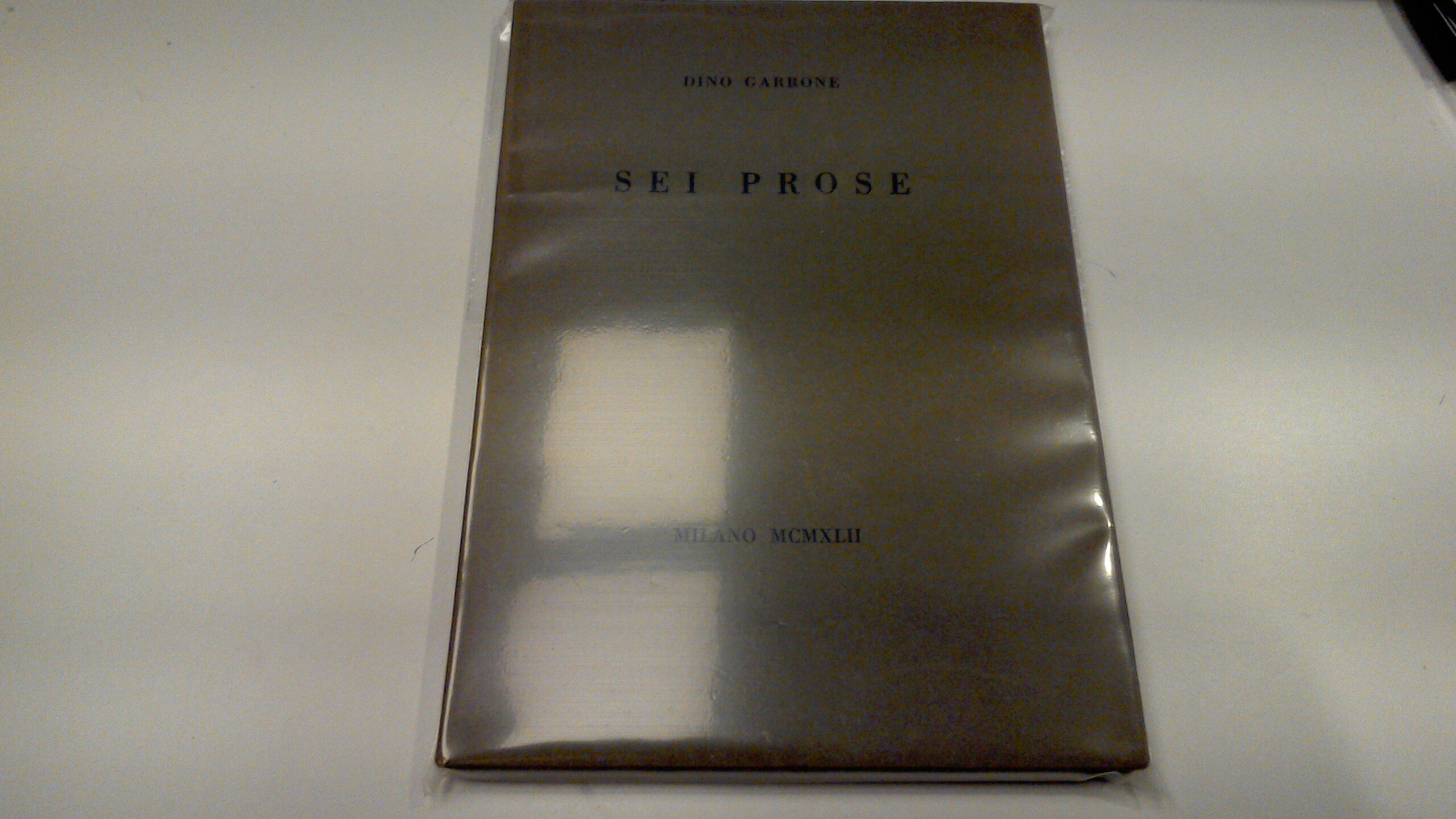 Sei prose