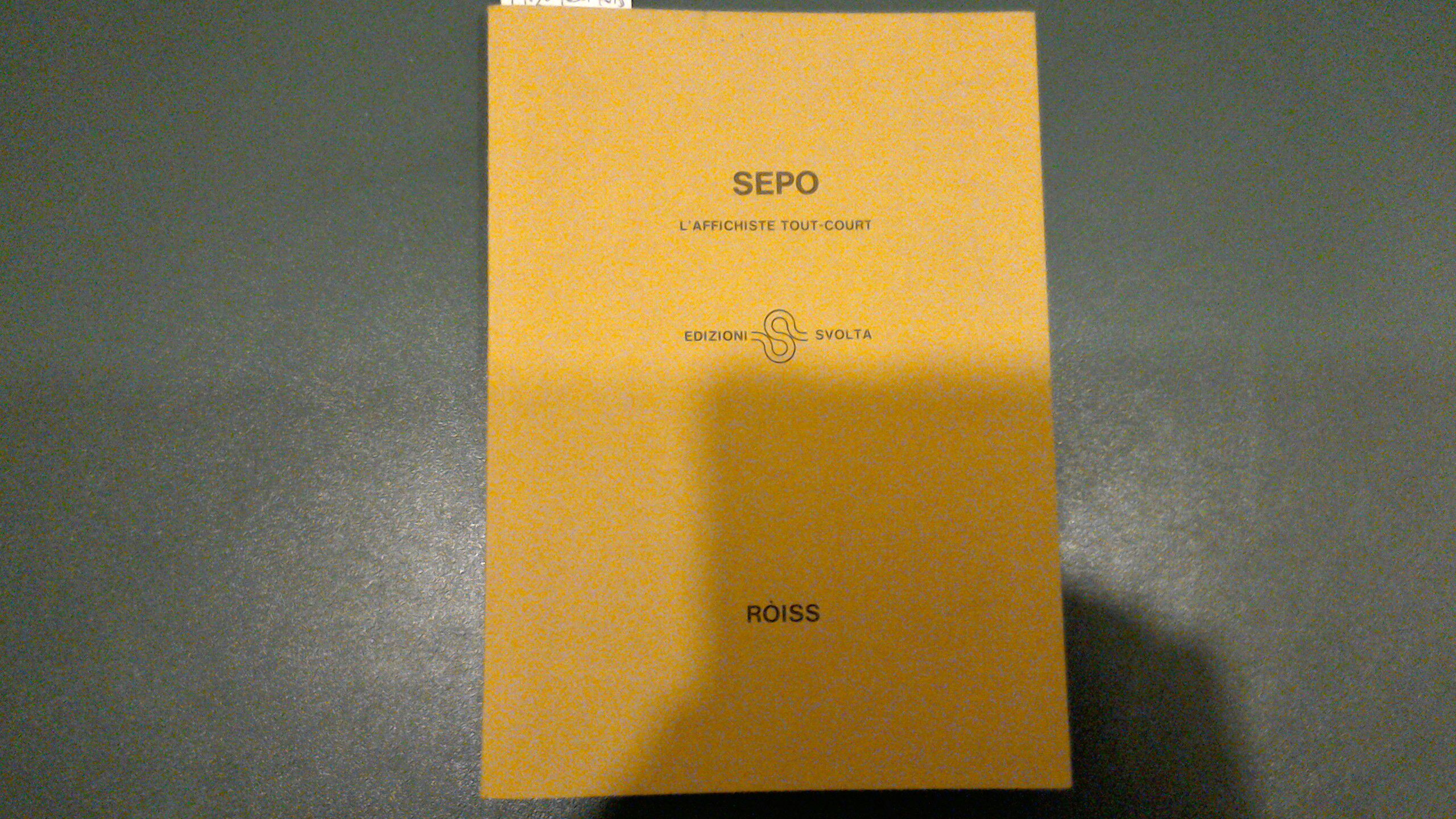 Sepo - l'affichiste tout-court