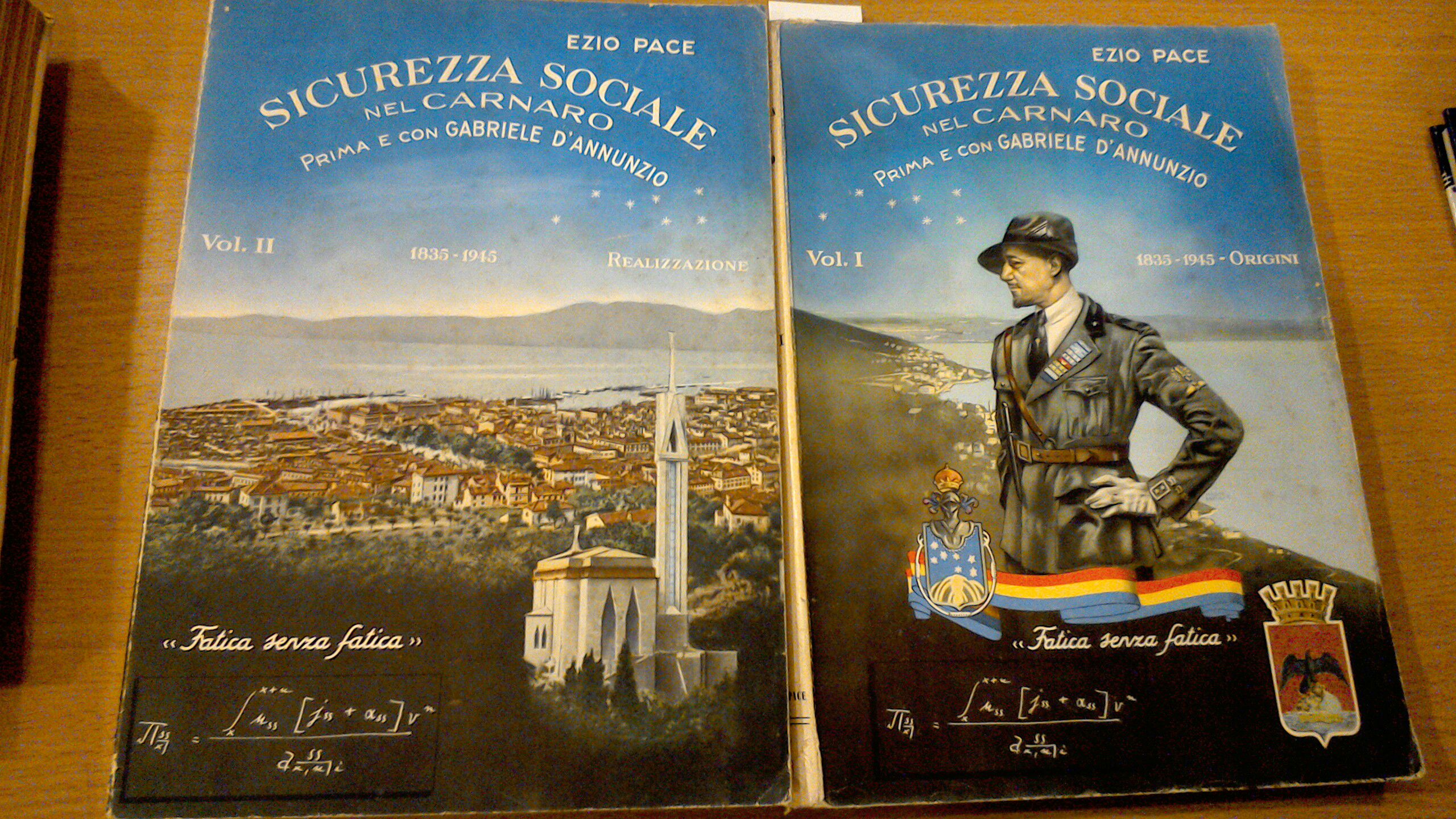 Sicurezza sociale nel Carnaro prima e con Gabriele D'Annunzio ( …