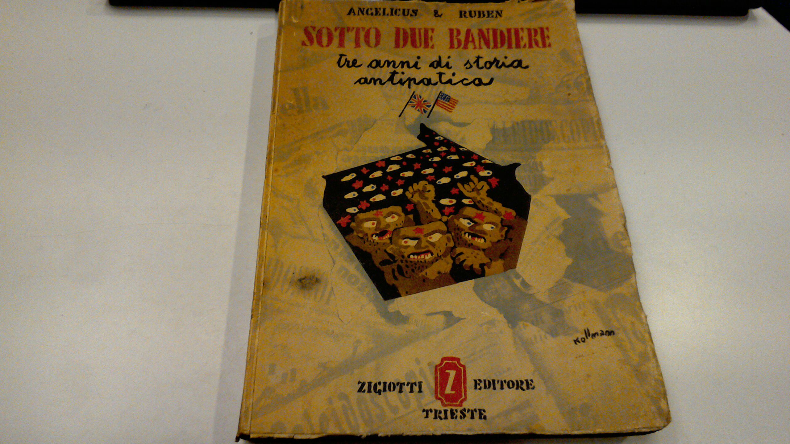 Sotto due bandiere - tre anni di storia antipatica