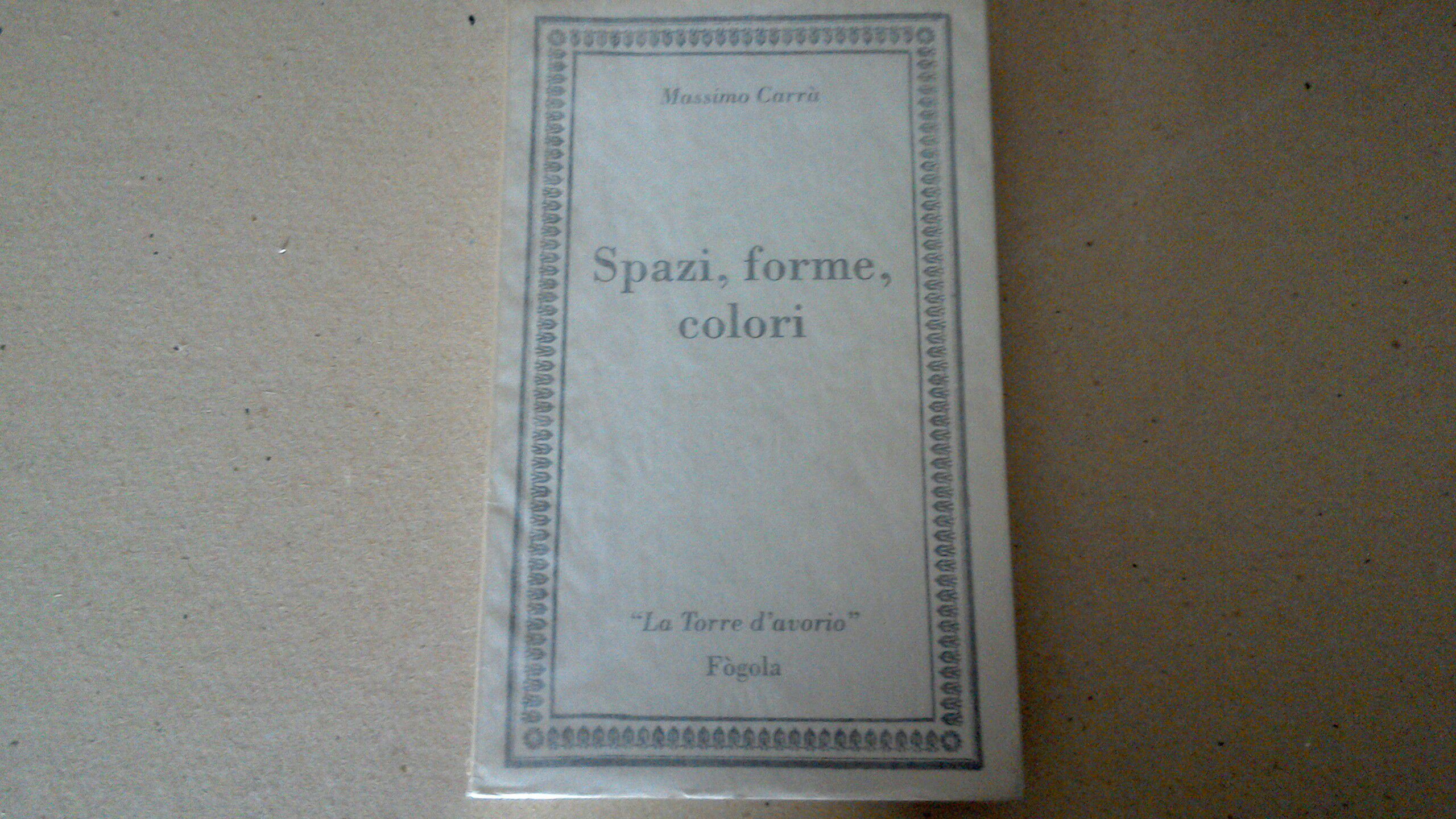 Spazi, forme, colori