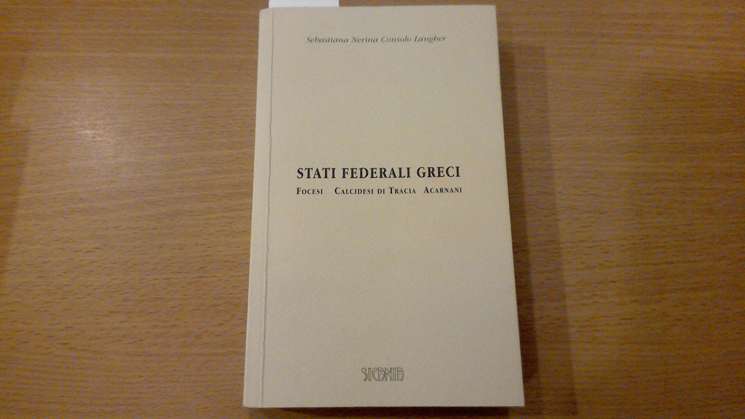 Stati federali greci - focesi, calcidesi di Tracia, acarnani