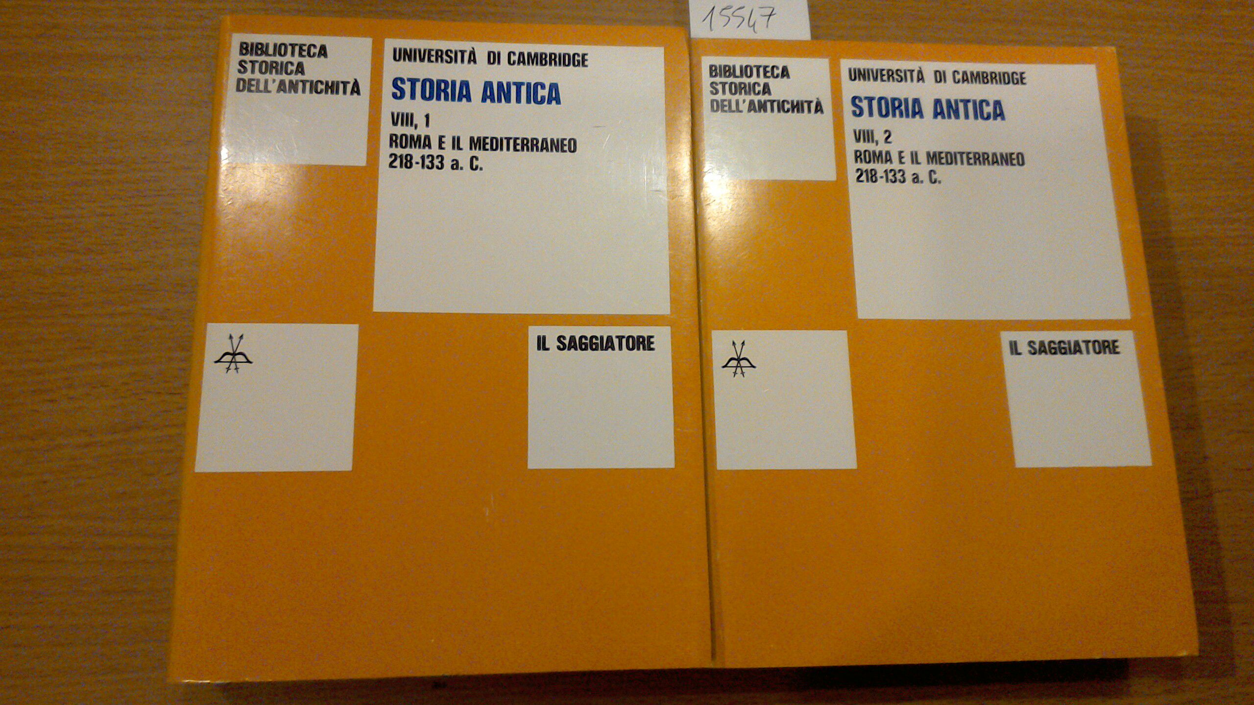 Storia antica volume VIII - Roma e il Mediterraneo 218 …
