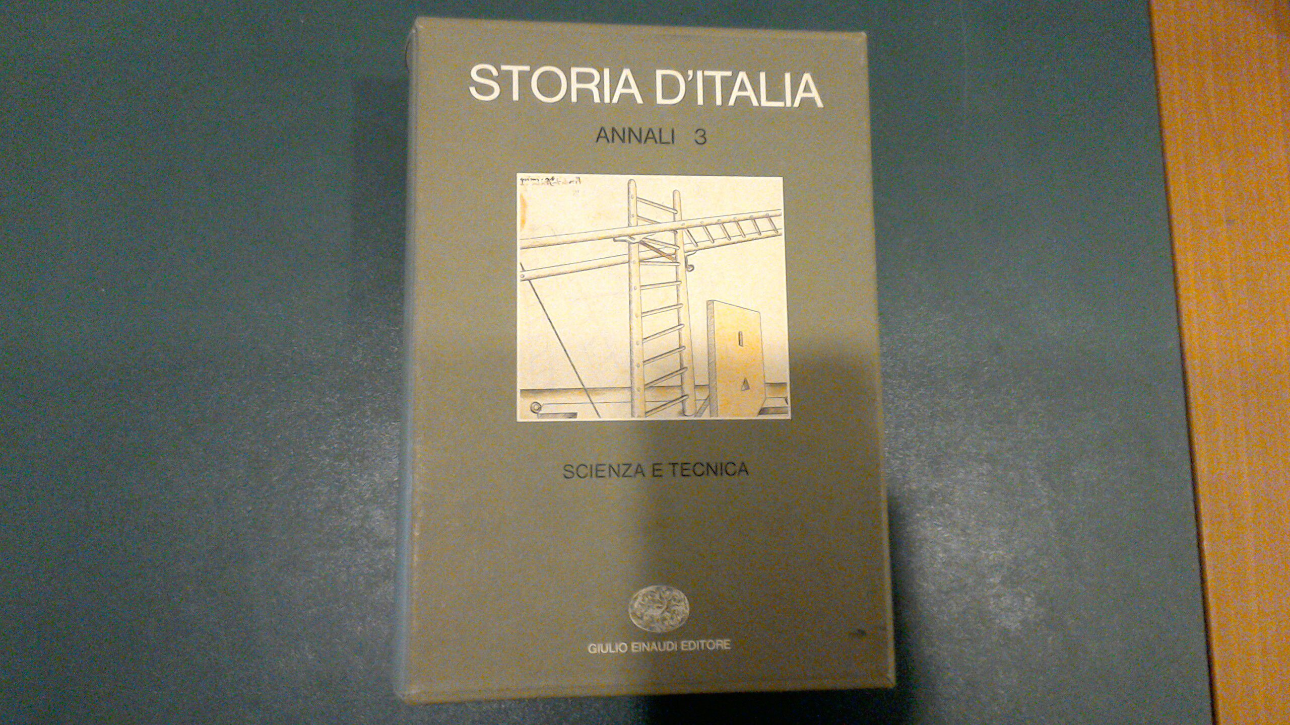 Storia d'Italia - Annali 3 : scienza e tecnica