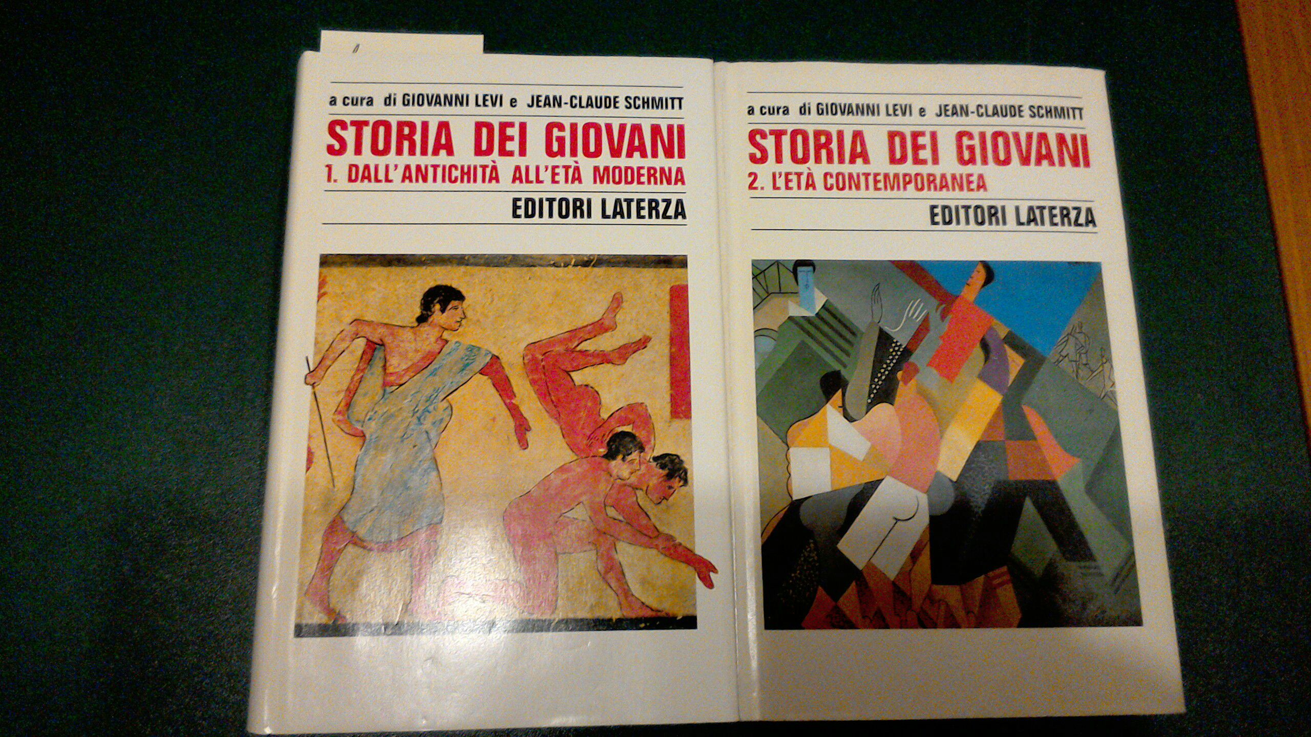 Storia dei giovani ( 2 volumi )